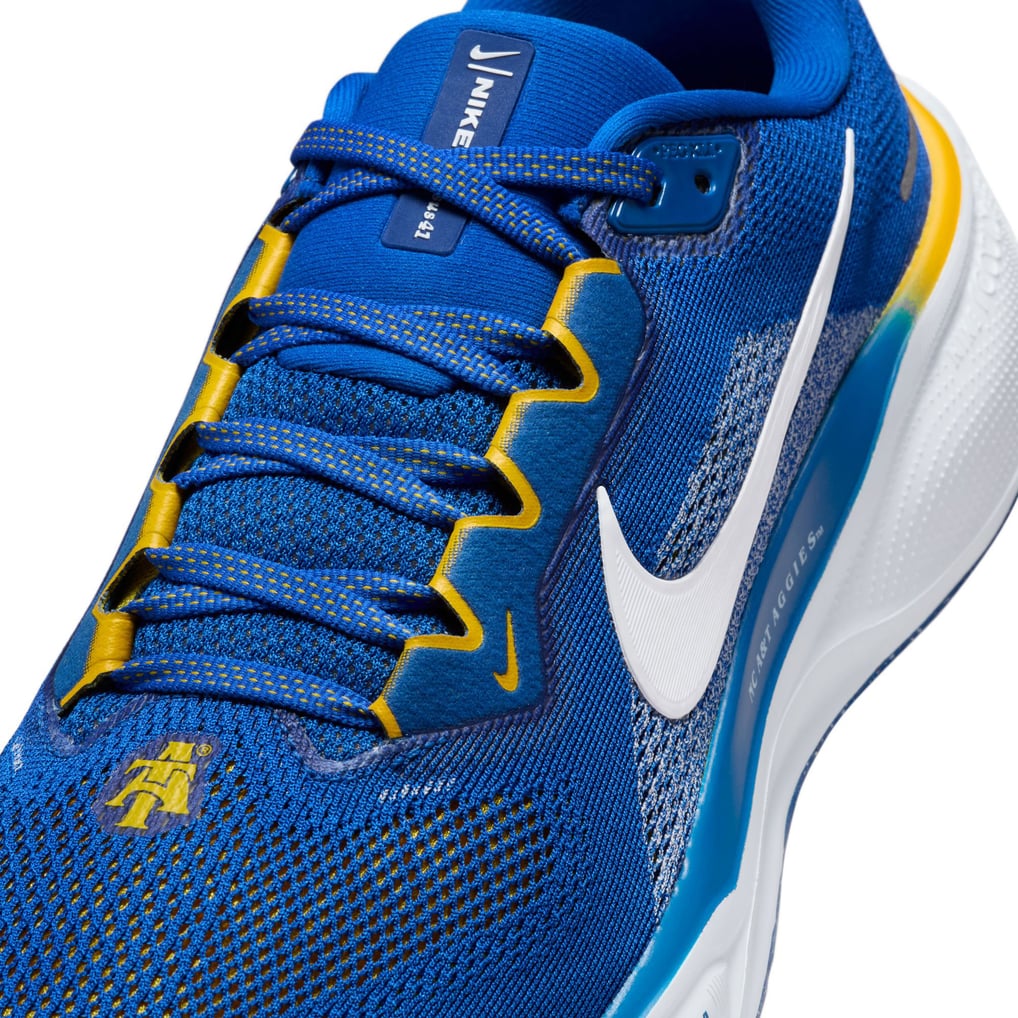 Unisex Nike Royal North Carolina A&T Aggies Zoom Pegasus 41  display picture 3