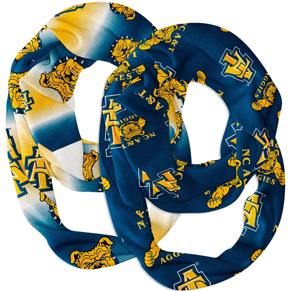 Vive La Fete North Carolina A&T Aggies Two-Piece Infinity Scarves Set