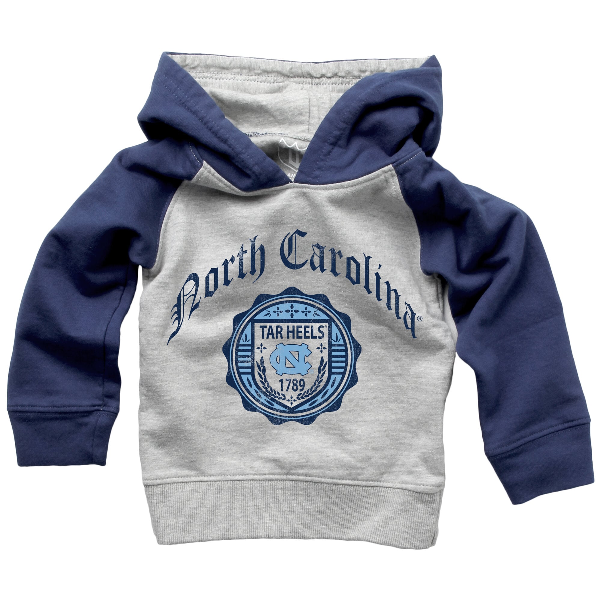 Infant Wes & Willy Navy North Carolina Tar Heels Raglan Hoodie and Sweatpants Set