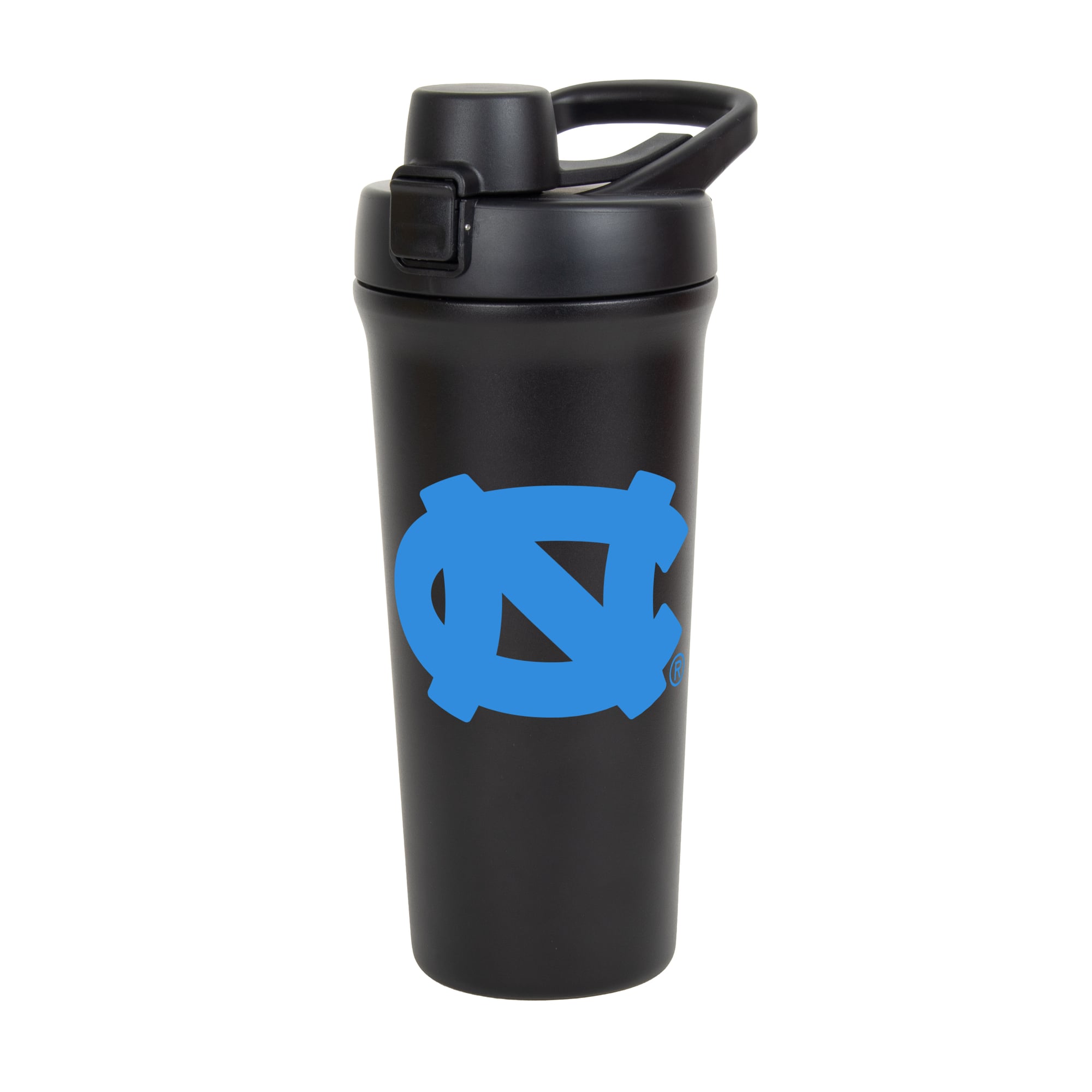 Logo Brands North Carolina Tar Heels 26oz. Flipside Shaker Bottle
