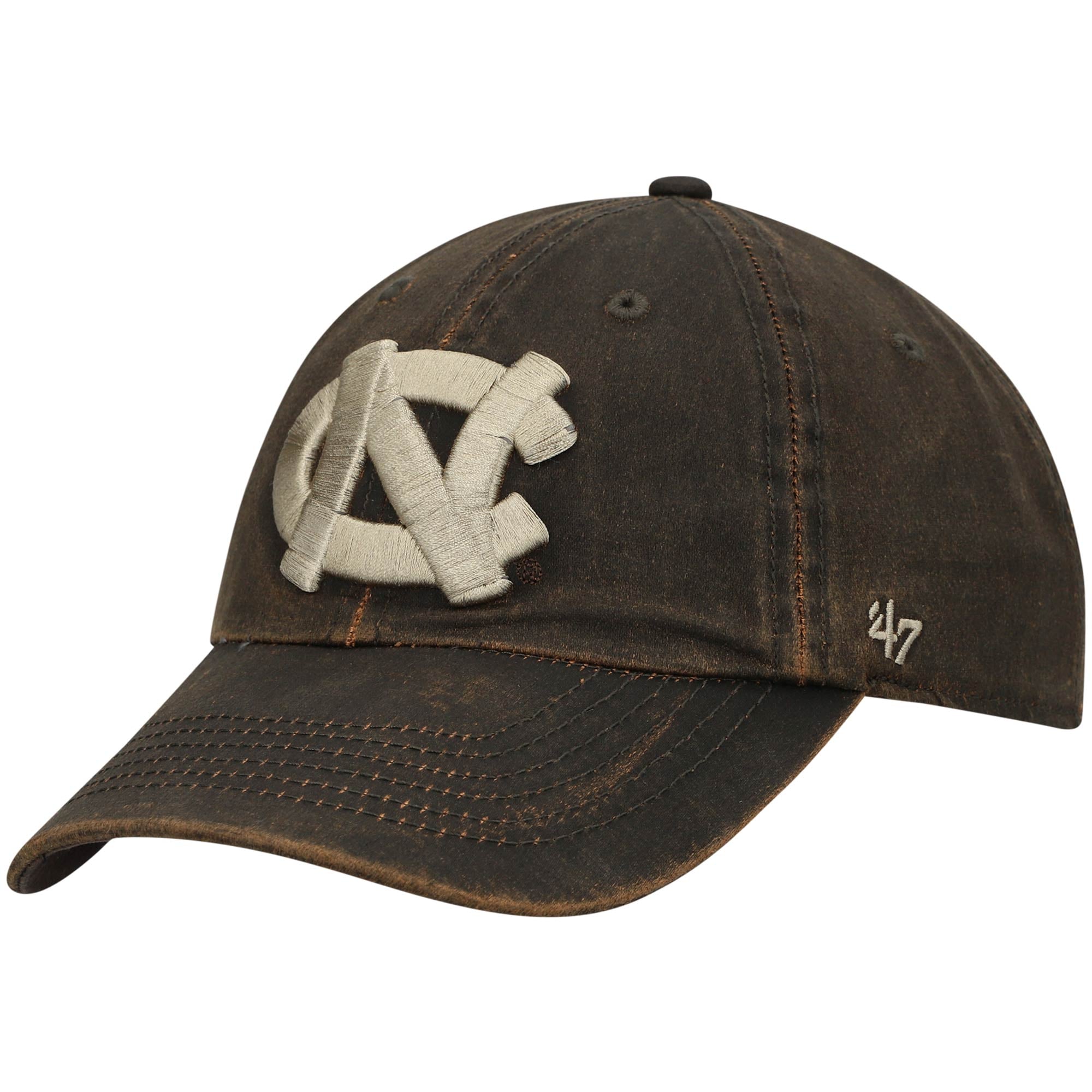 Men's '47 Brown North Carolina Tar Heels Oil Cloth Team Clean Up