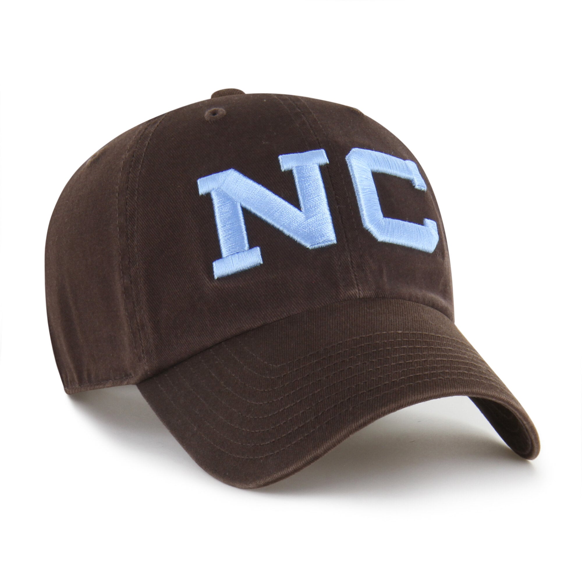 Men's '47 Brown North Carolina Tar Heels Vault Clean Up Adjustable Hat