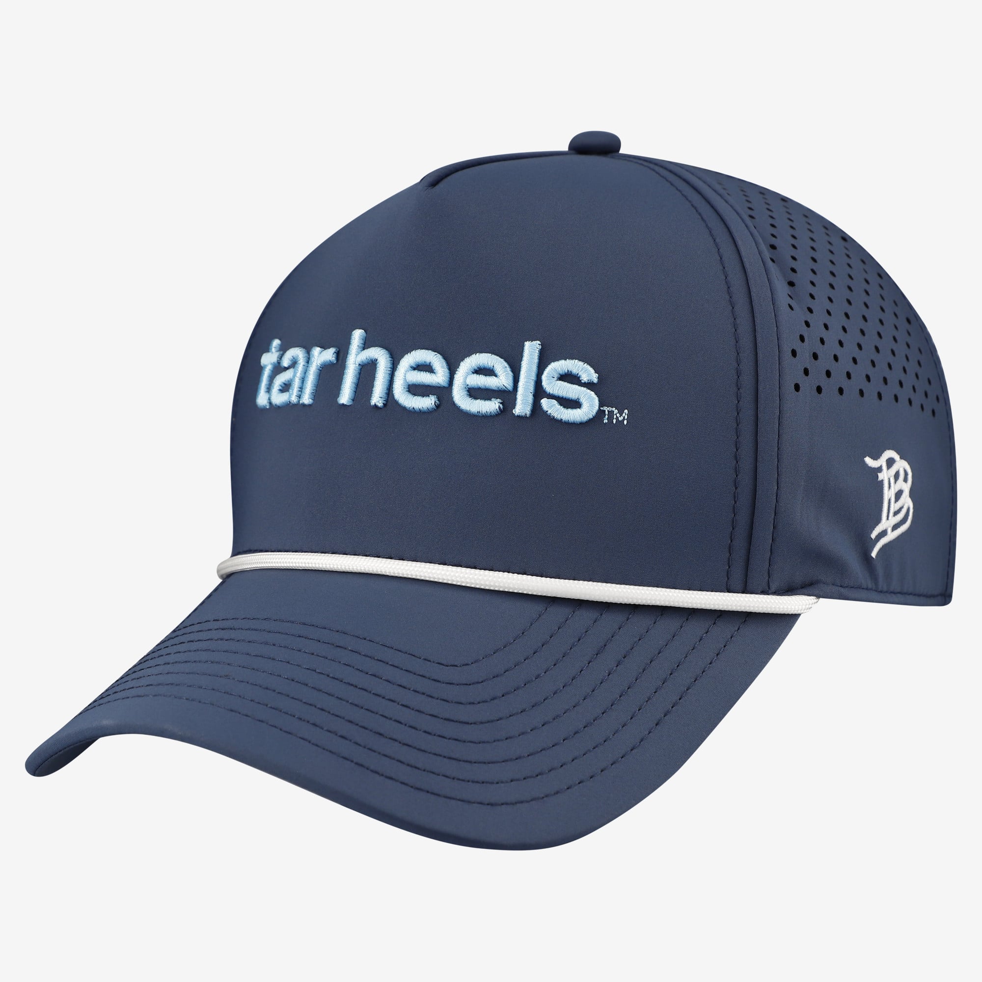 Men's Branded Bills  Navy North Carolina Tar Heels Statement Adjustable Rope Hat