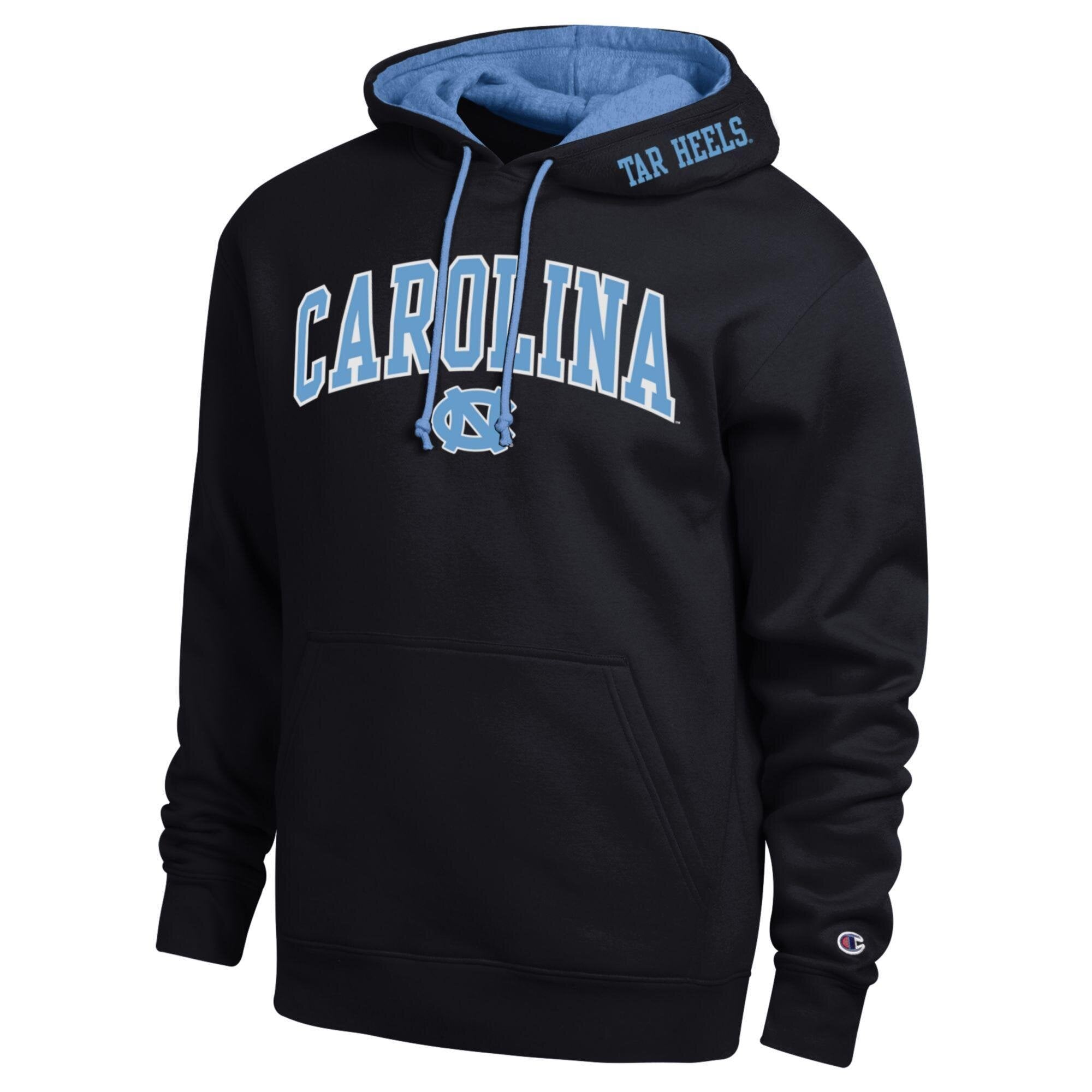 Men's Champion  Royal North Carolina Tar Heels Arch Tackle Twill Hoodie
