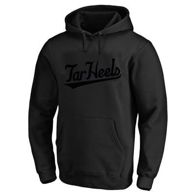  North Carolina Tar Heels Champion Big & Tall Tonal Hoodie - Black