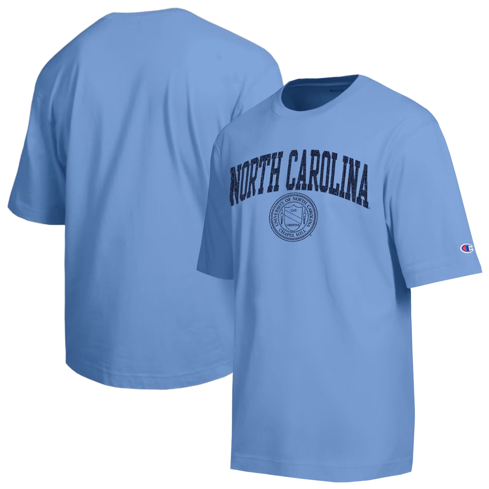 Men's Champion  Carolina Blue North Tar Heels Scholar All-Star T-Shirt