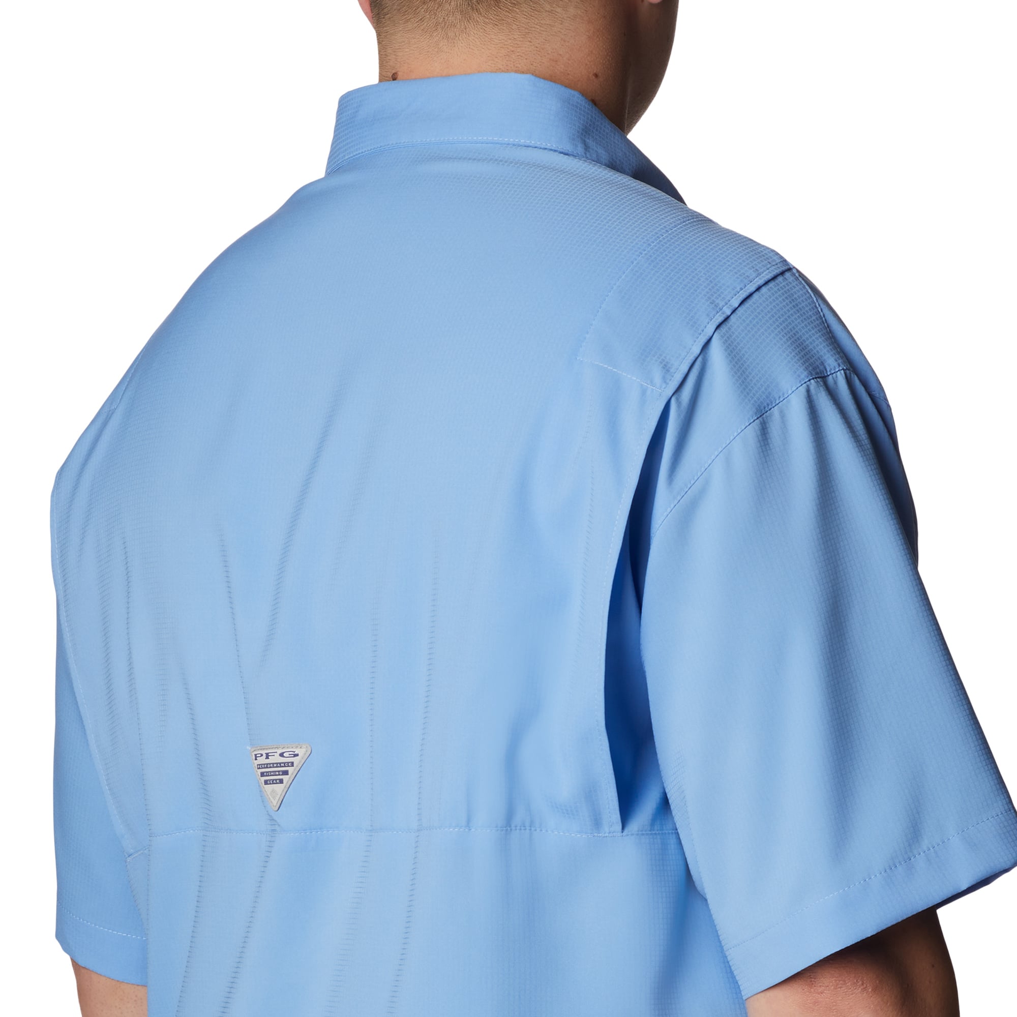 Chemise PFG Tamiami Columbia Carolina Blue North Tar Heels pour homme