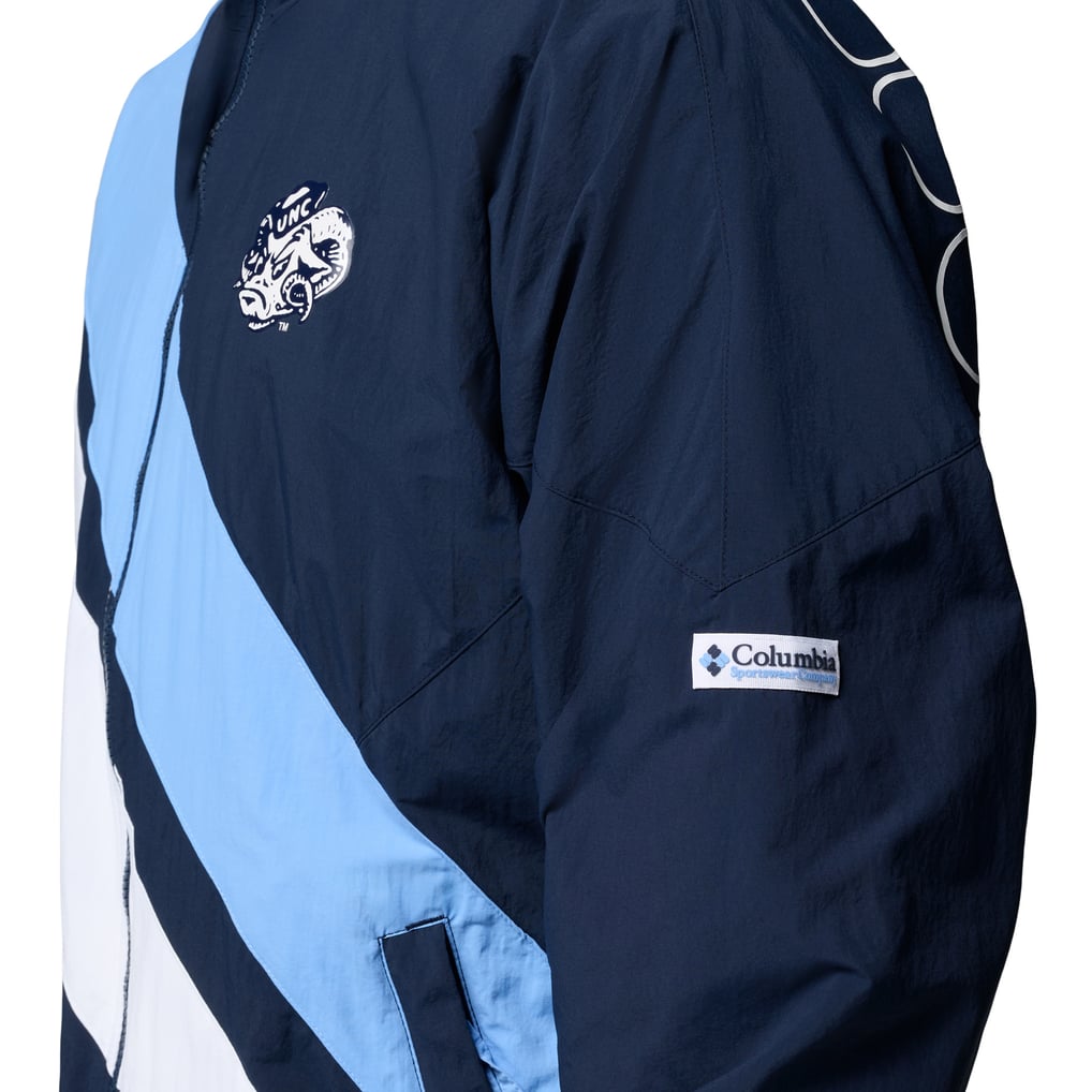 North Carolina Tar Heels Columbia Reventure Full-Zip Windbreaker Omni ...