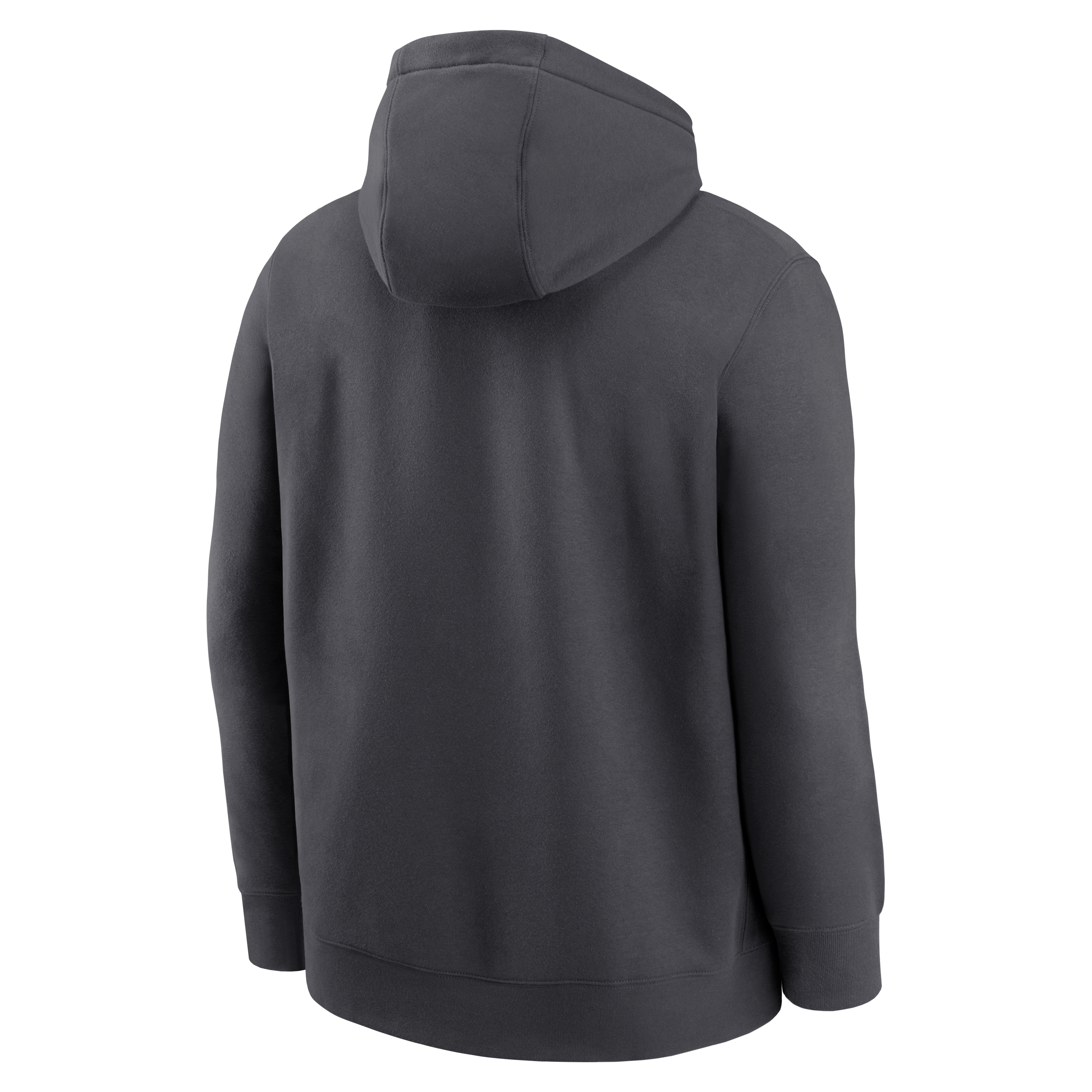 Sweat à capuche en polaire Jordan Brand anthracite North Carolina Tar Heels Club pour homme
