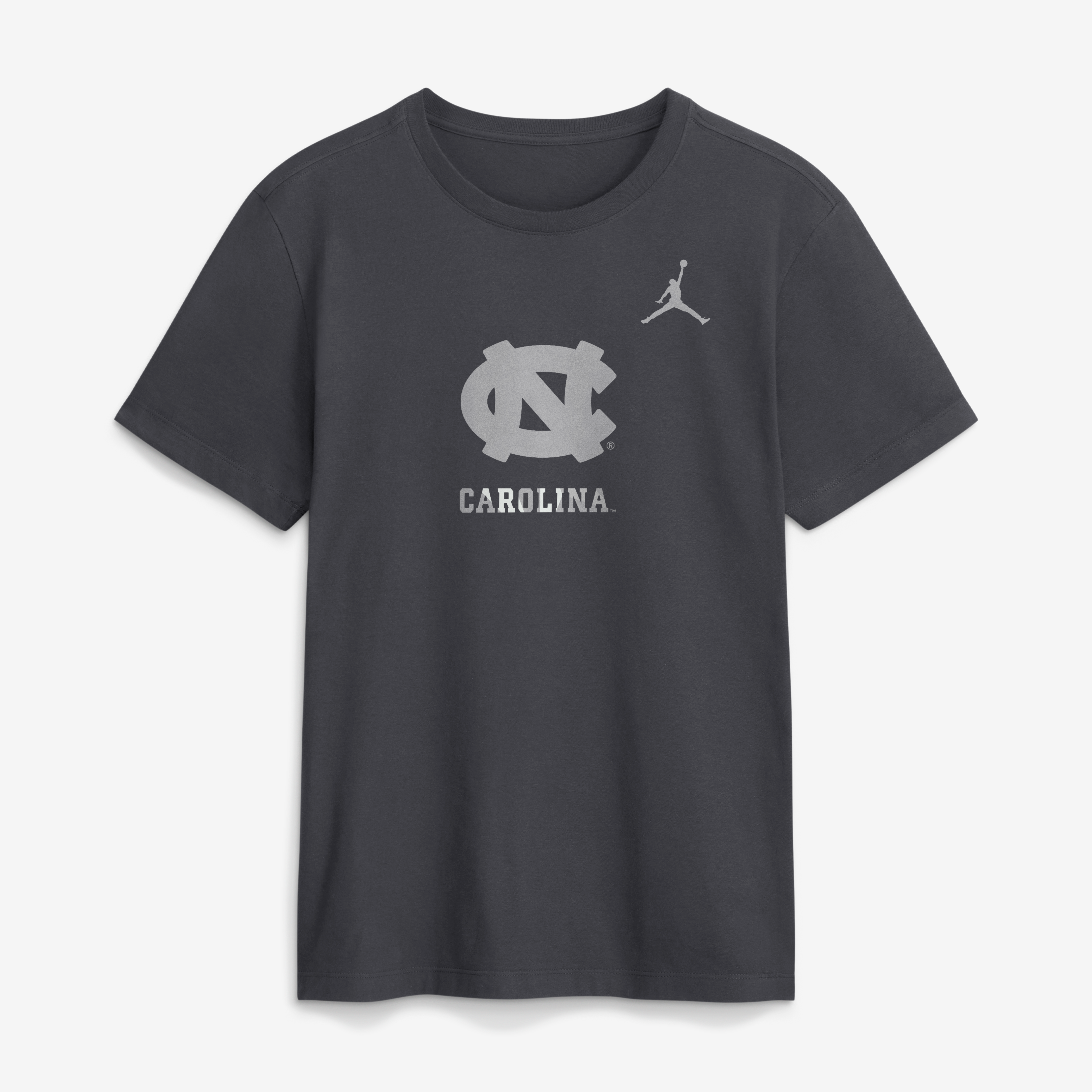 T-shirt Jordan Brand Anthracite pour homme, collection North Carolina Tar Heels