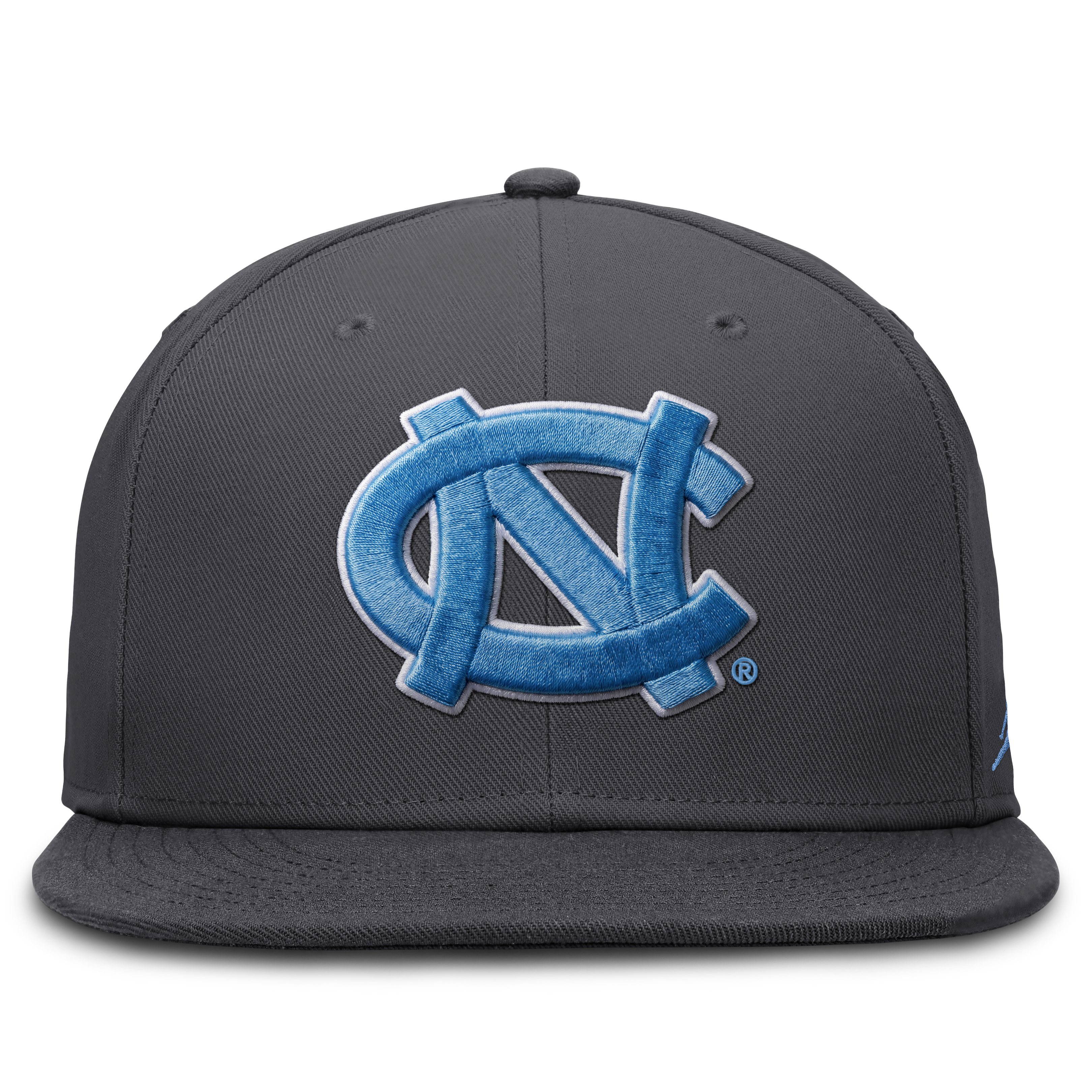 Casquette ajustée Jordan Brand anthracite North Carolina Tar Heels Pro Dri-FIT pour homme