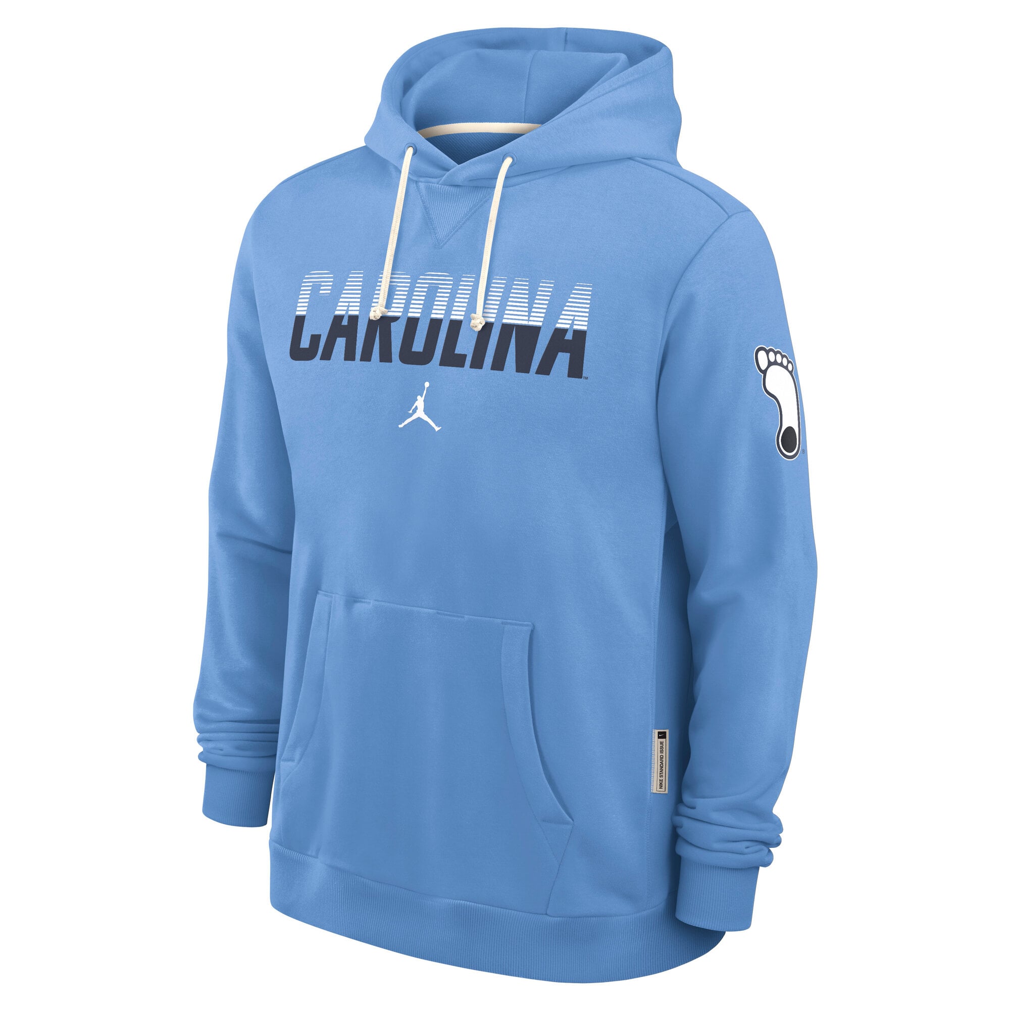 Sweat à capuche Jordan Brand Carolina Blue North Tar Heels 2026 Sideline Standard Issue Dri-FIT pour homme