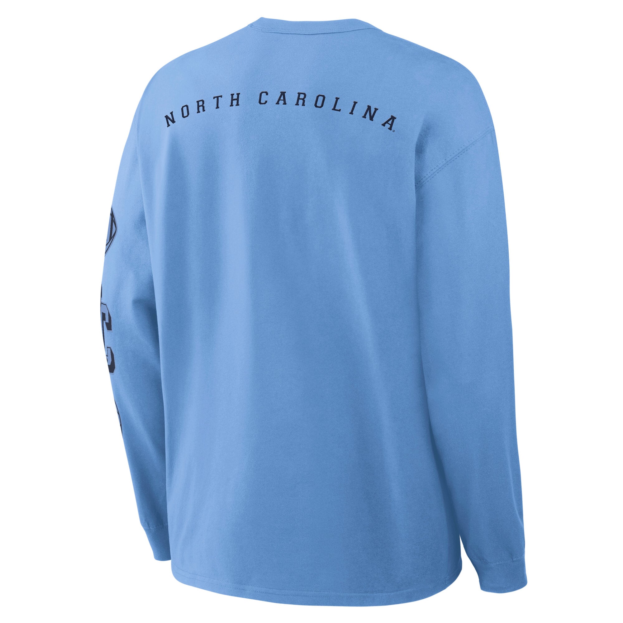 T-shirt à manches longues et poche Jordan Brand Carolina Blue North Tar Heels pour homme