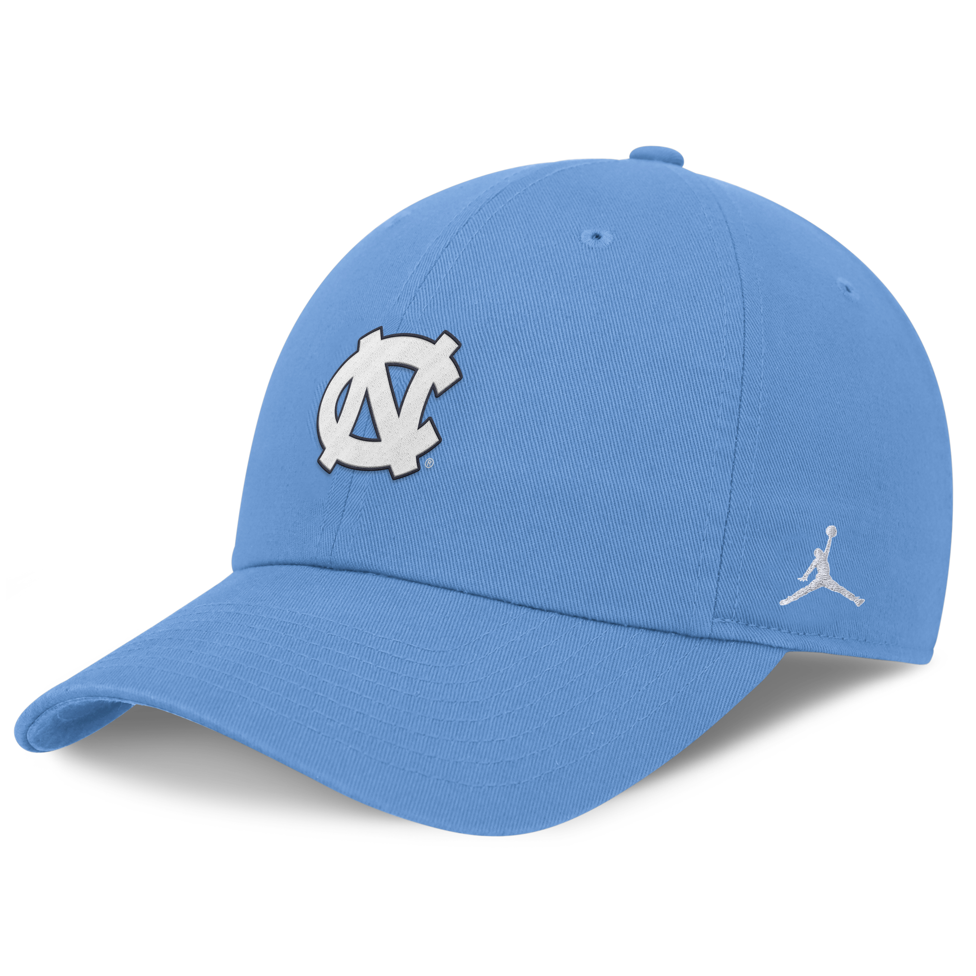 Casquette ajustable Jordan Brand Carolina Blue North Carolina Tar Heels Club Dri-FIT pour homme