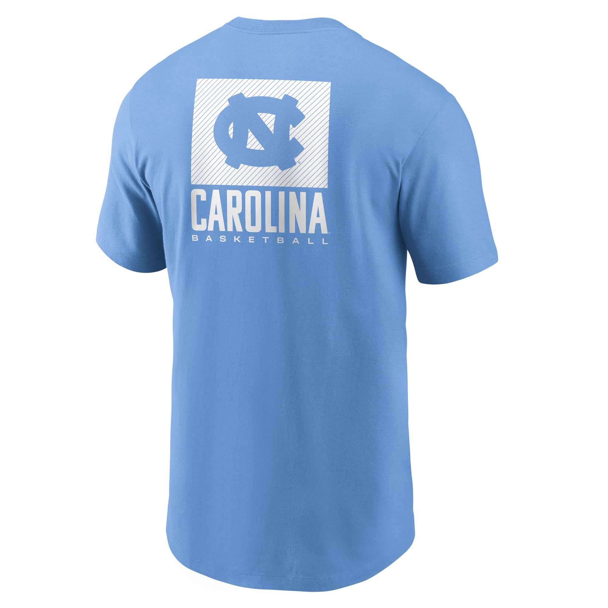 T-shirt Jordan Brand Carolina Blue pour homme, North Tar Heels Courtside Dri-FIT