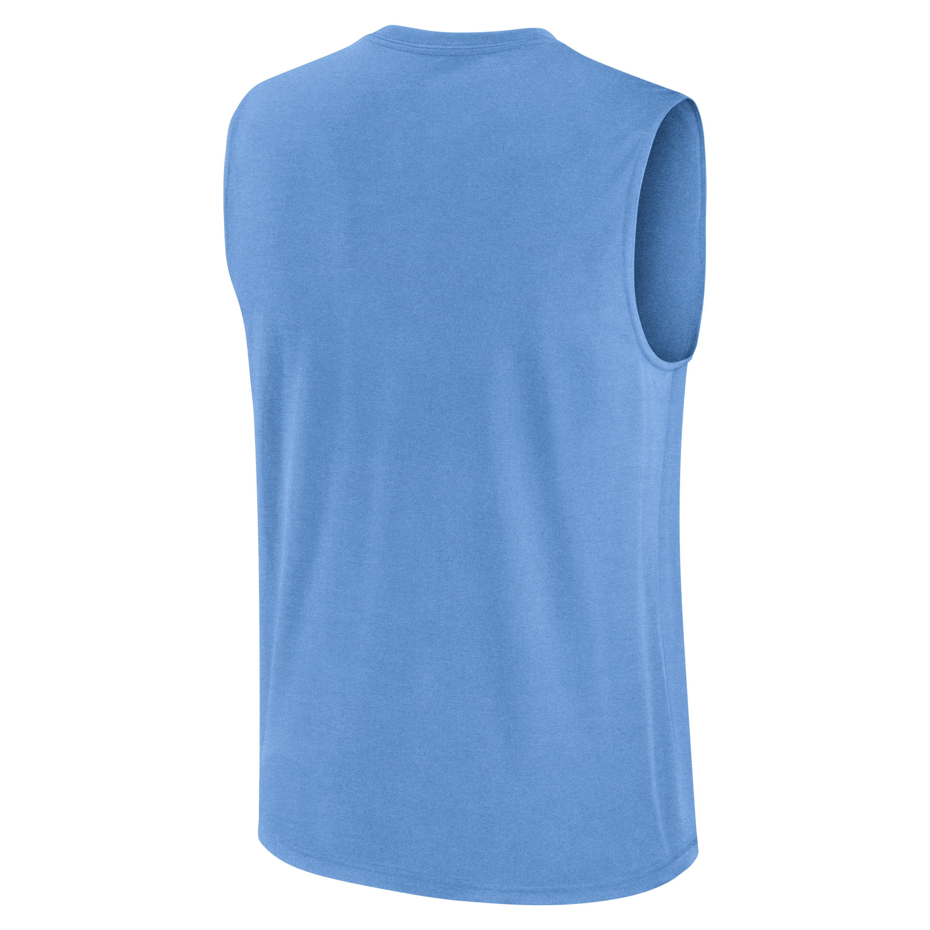 T-shirt sans manches Jordan Brand Carolina Blue North Tar Heels Courtside Legend pour homme