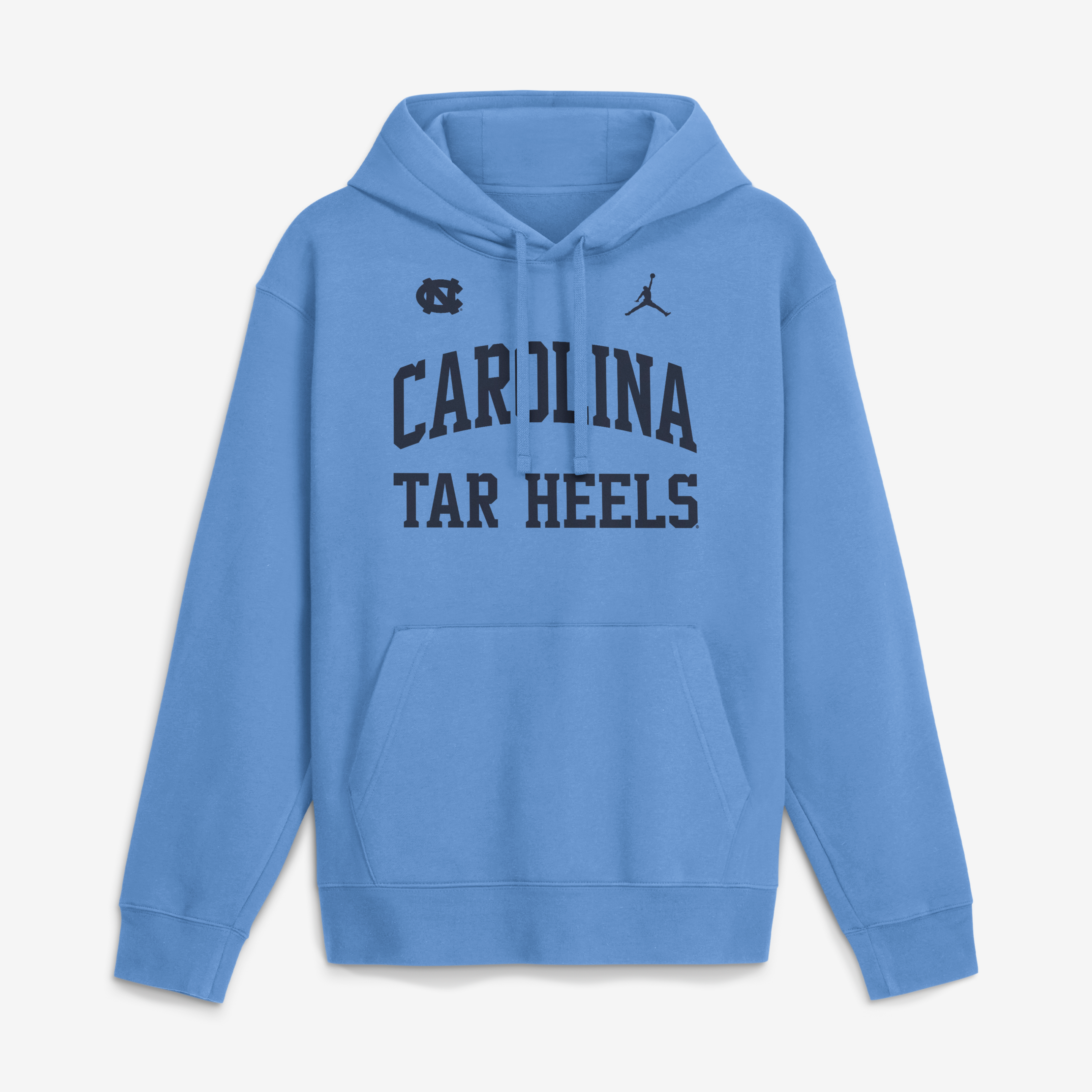 Sweat à capuche en polaire Jordan Brand Carolina Blue North Tar Heels Primetime Arched Club pour homme