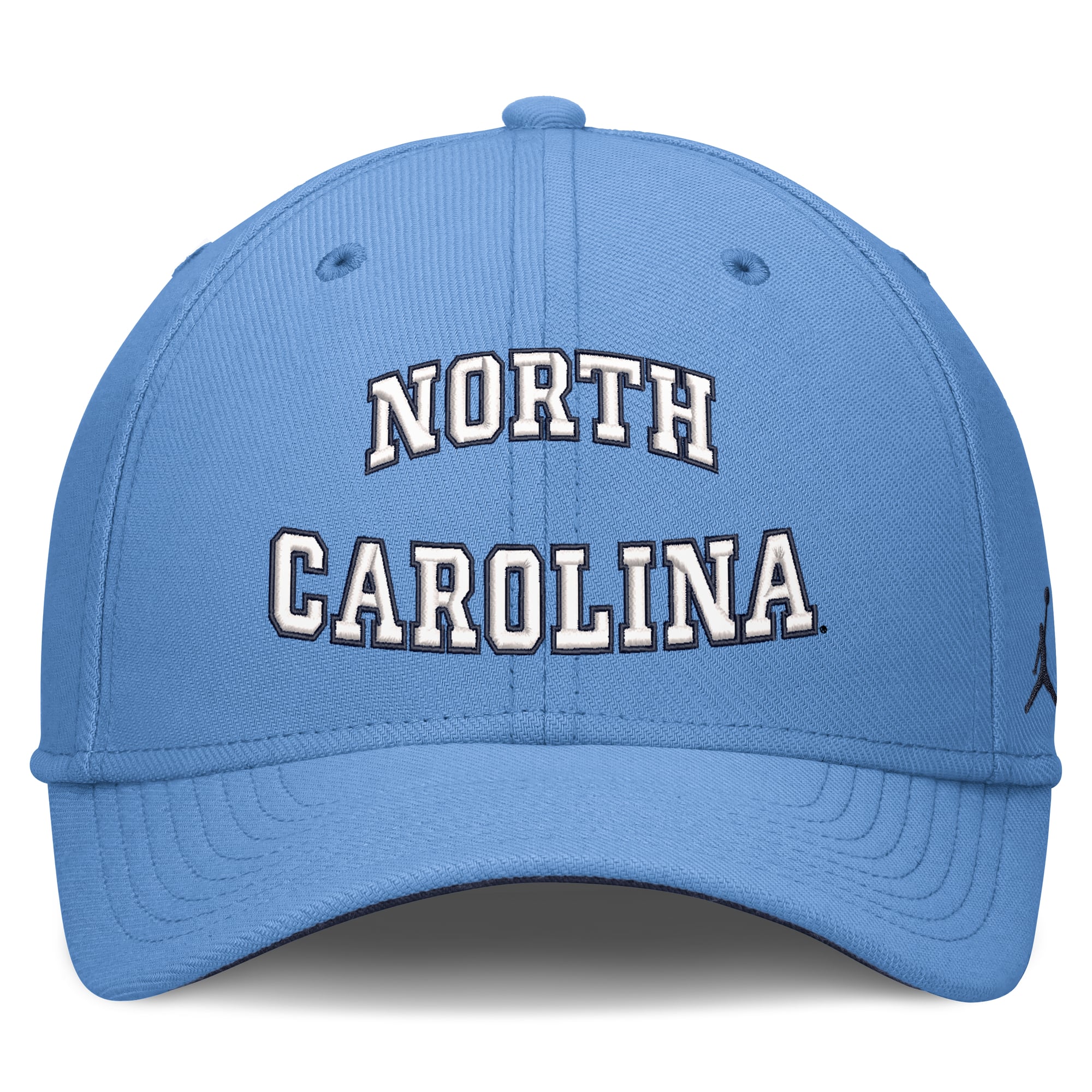 Casquette Jordan Brand Carolina Blue North Tar Heels Primetime Team Rise Dri-FIT Flex pour homme
