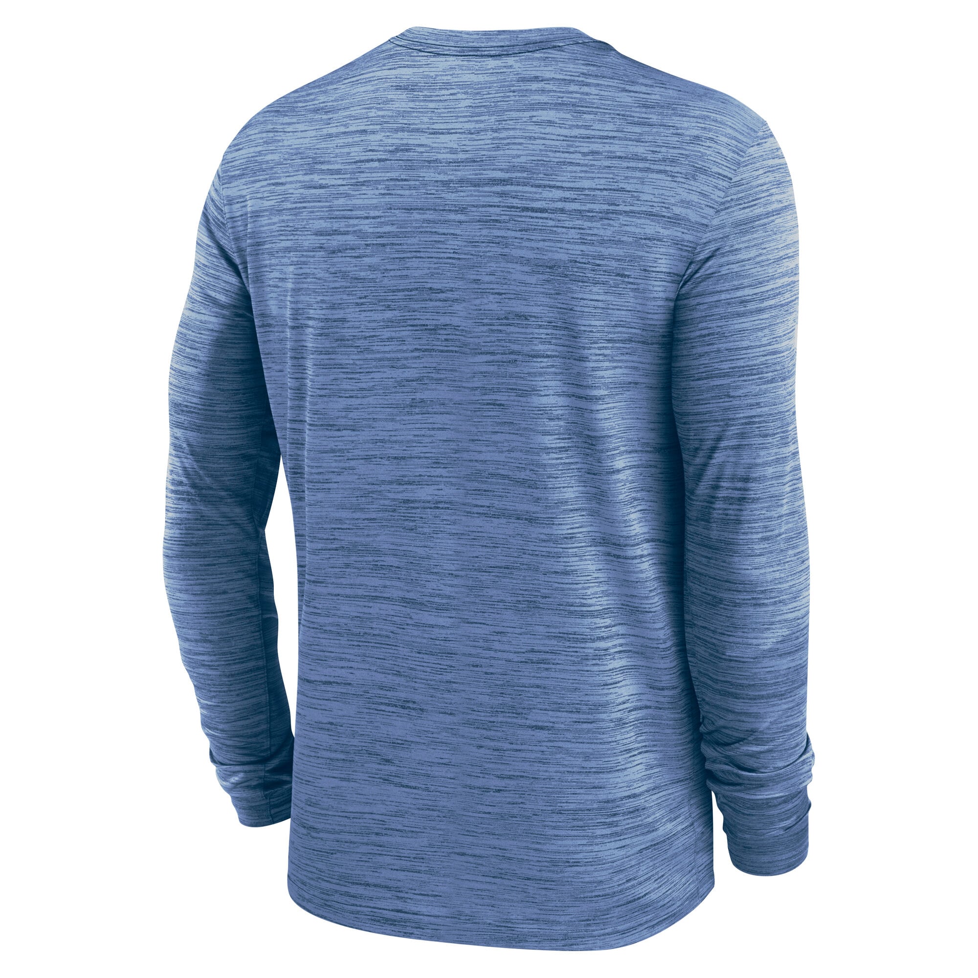 T-shirt à manches longues Jordan Brand Carolina Blue North Tar Heels Sideline Velocity Dri-FIT pour homme