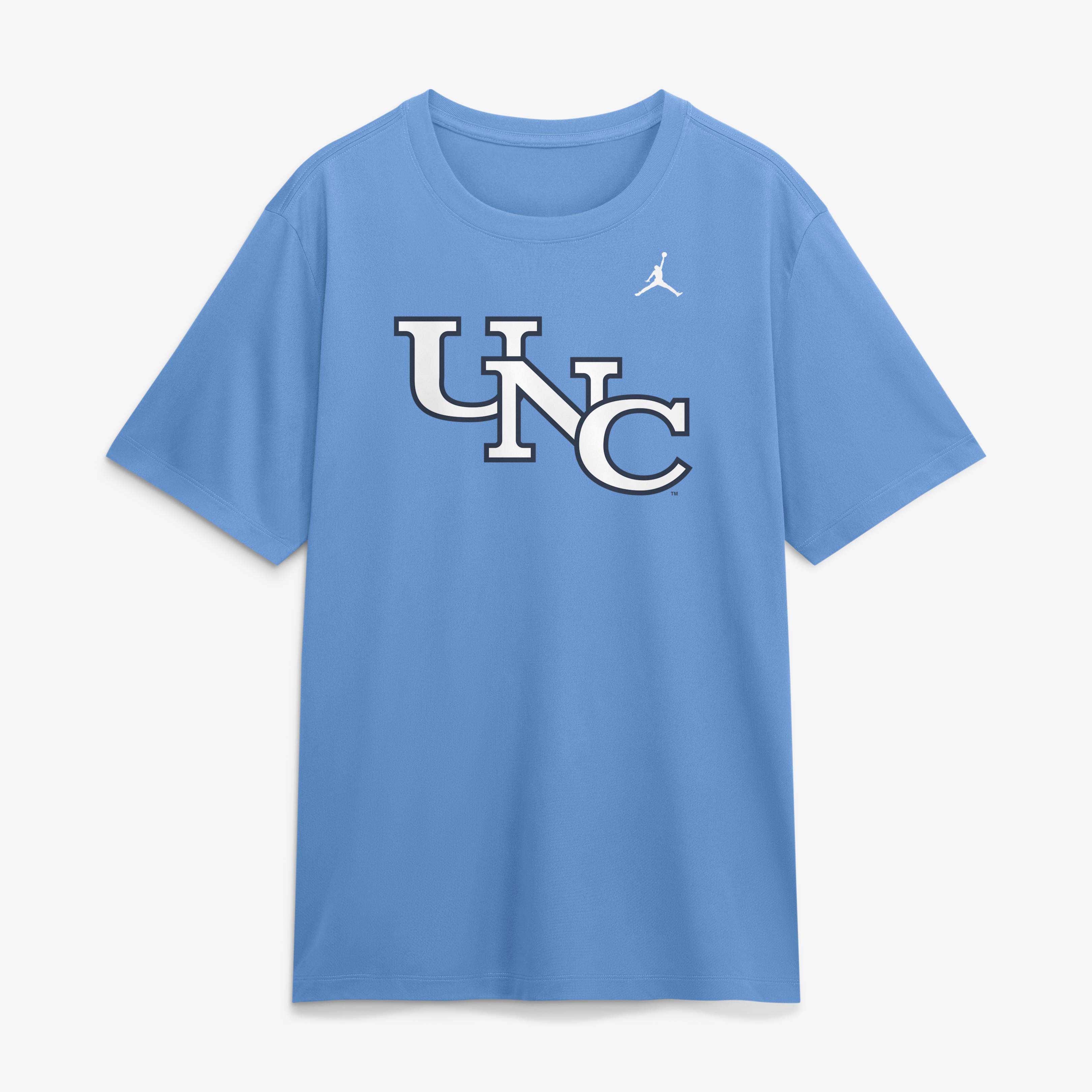 Men's Jordan Brand  Carolina Blue North Tar Heels Stair Step Logo Legend Dri-FIT T-Shirt