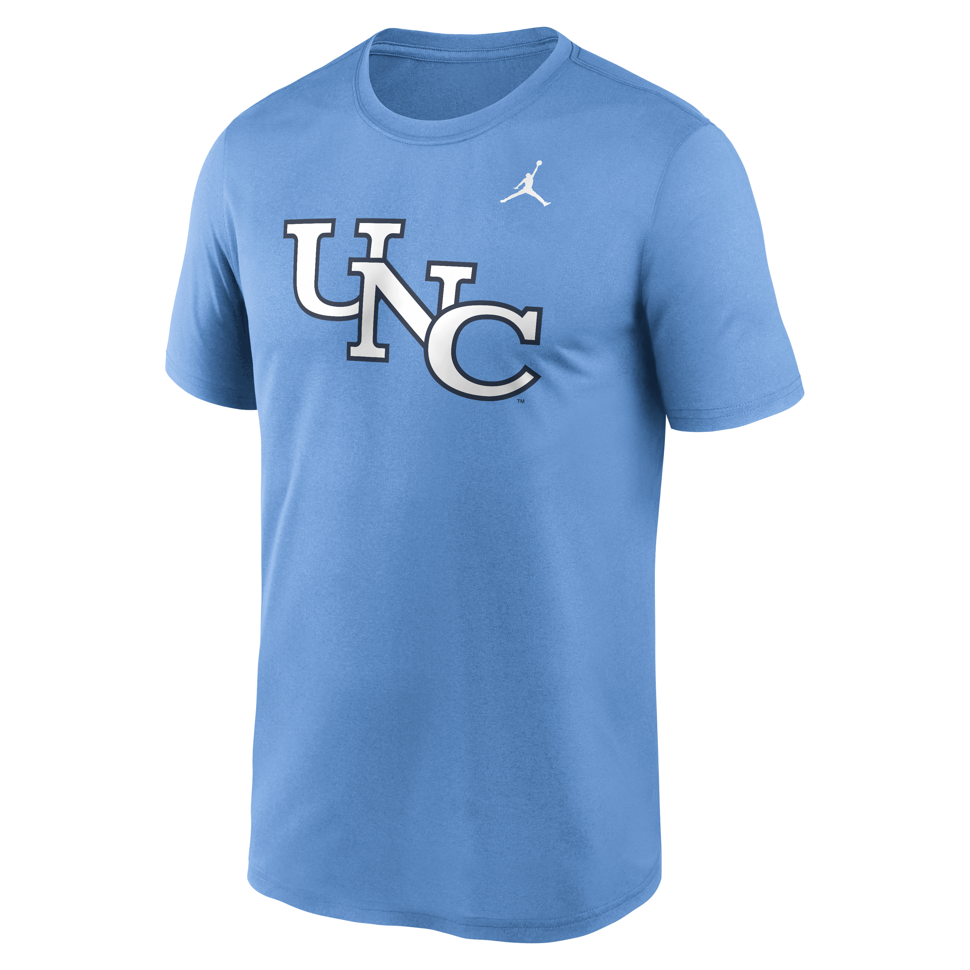 Men's Jordan Brand  Carolina Blue North Tar Heels Stair Step Logo Legend Dri-FIT T-Shirt