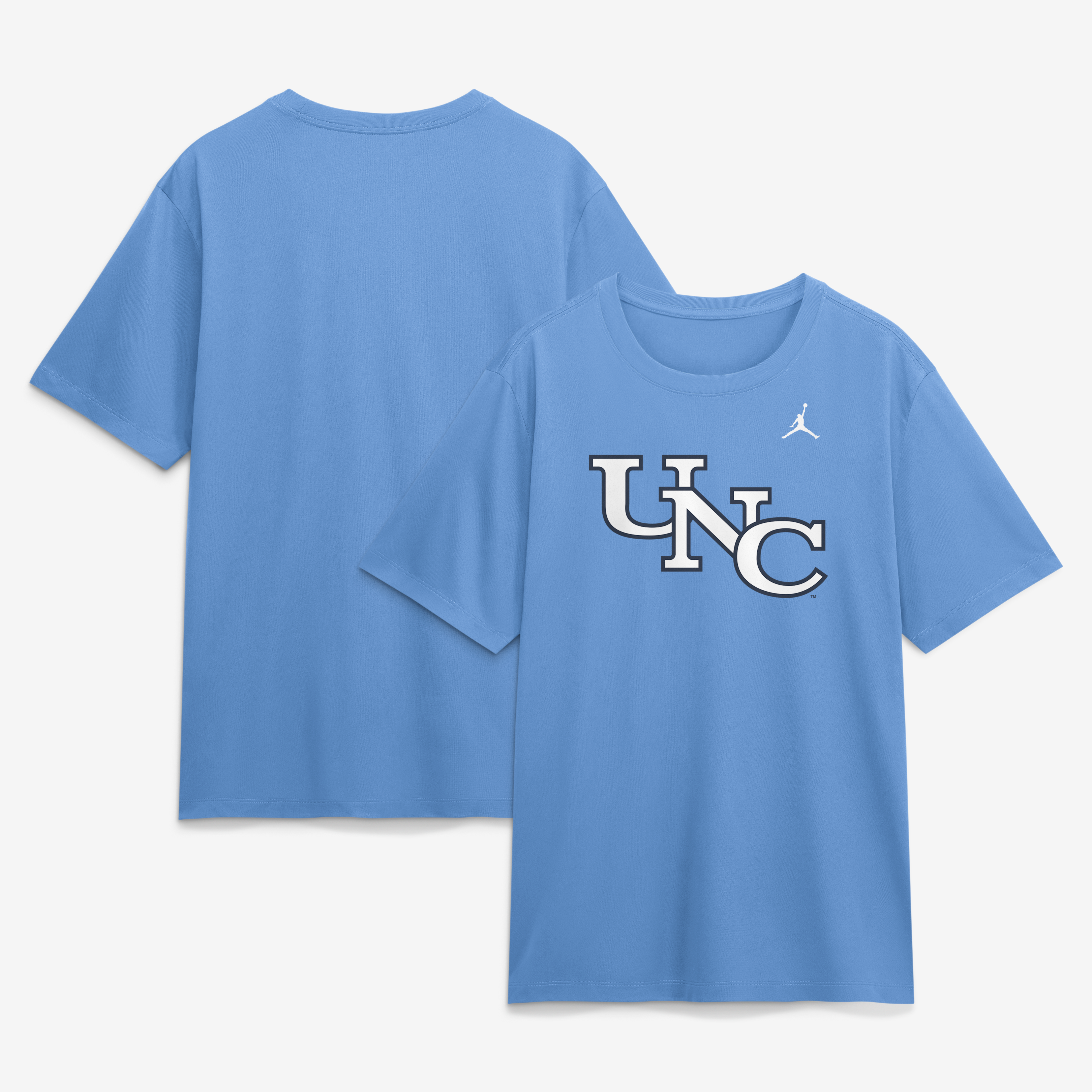 Men's Jordan Brand  Carolina Blue North Tar Heels Stair Step Logo Legend Dri-FIT T-Shirt