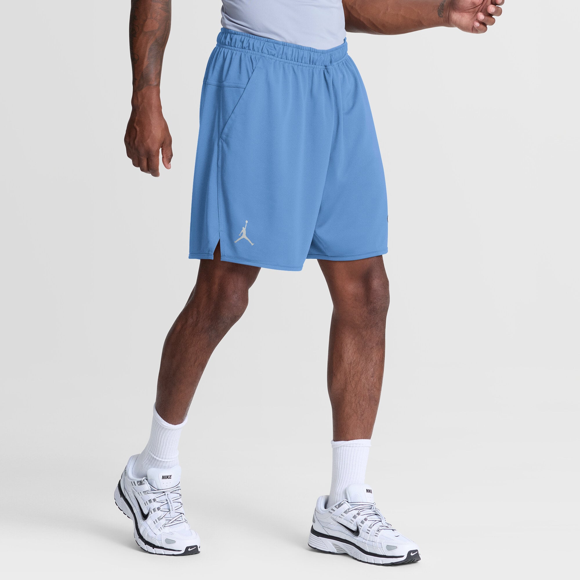 Short Jordan Brand Carolina Blue North Tar Heels Totality Dri-FIT pour homme