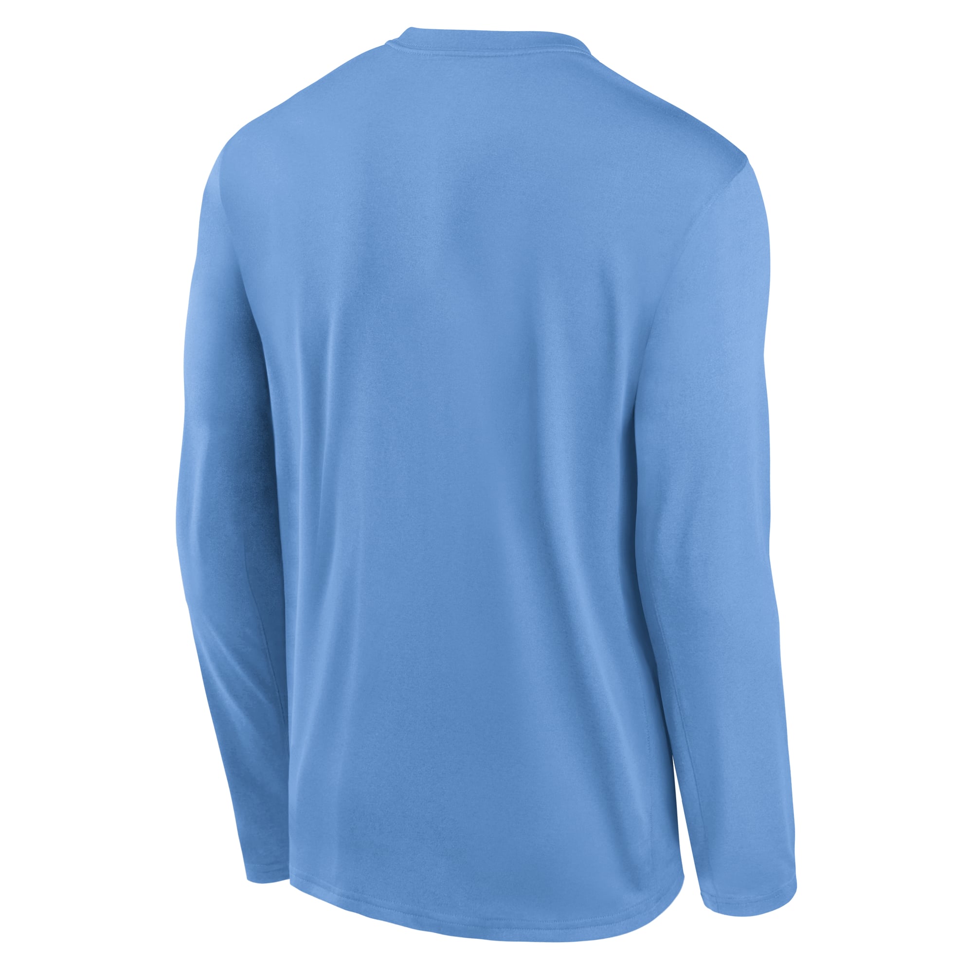 T-shirt à manches longues Jordan Brand bleu clair pour homme, North Carolina Tar Heels 2026 Courtside Basketball Shootaround Legend Dri-FIT