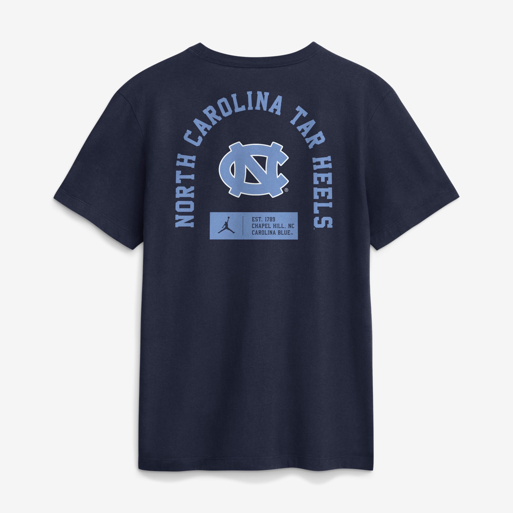 T-shirt homme Jordan Brand bleu marine North Carolina Tar Heels Primetime Crew