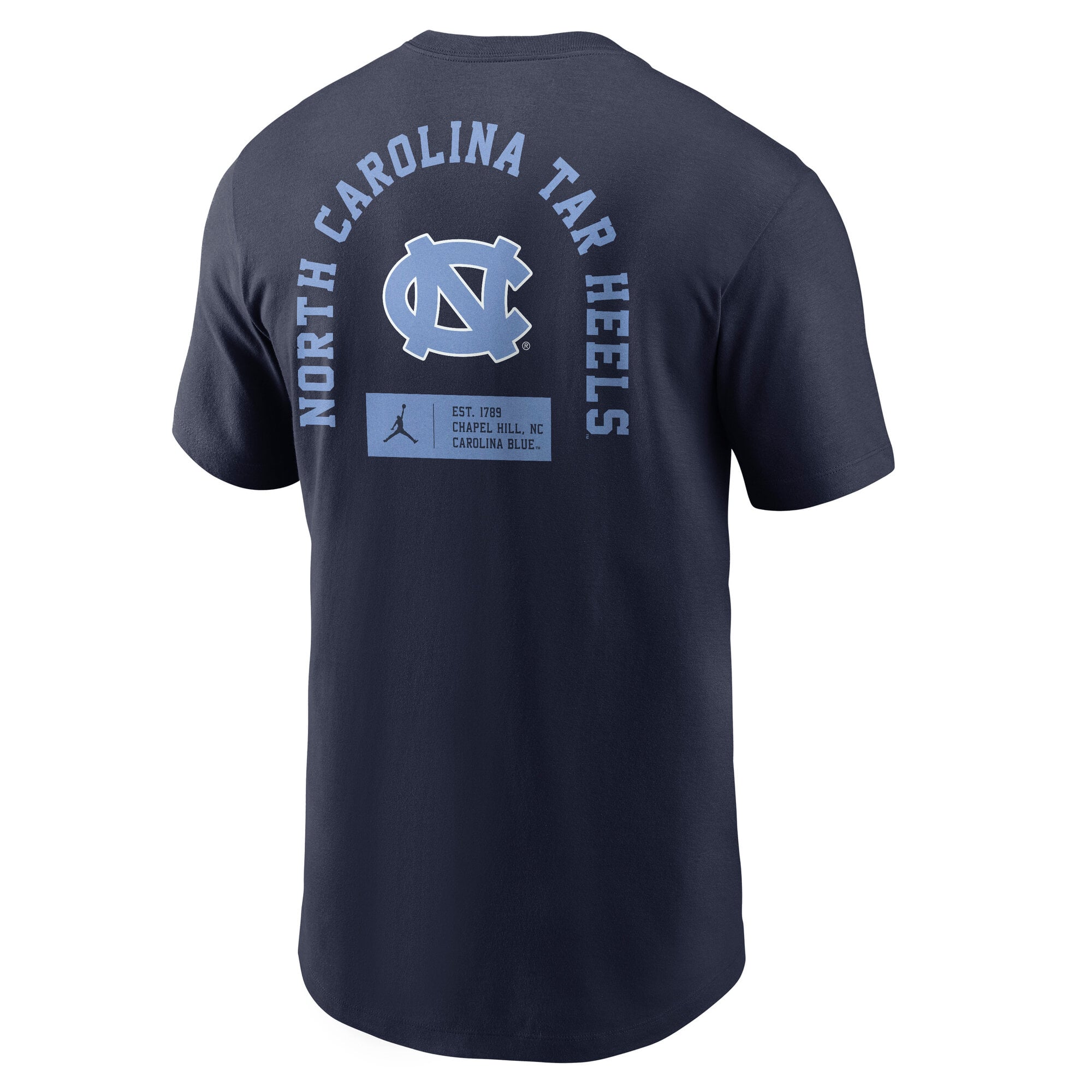 T-shirt homme Jordan Brand bleu marine North Carolina Tar Heels Primetime Crew