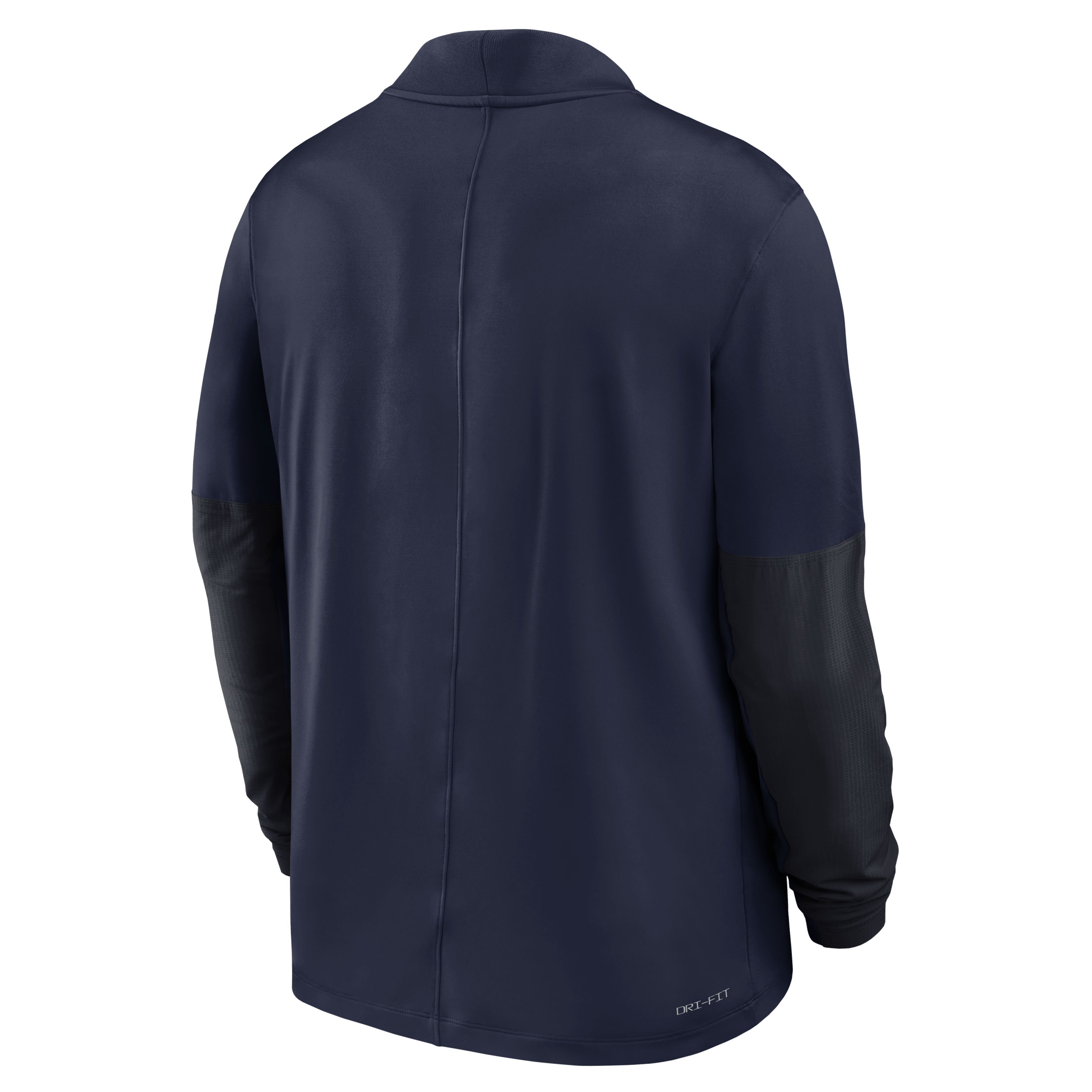 Pull à demi-zip Jordan Brand bleu marine North Carolina Tar Heels Sideline Dri-FIT pour homme