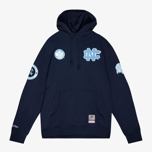Mitchell & Ness NCAA Pinnacle Heavyweight Polaire Sweat à capuche - UNC Mitchell & Ness NCAA Pinnacle Heavyweight Polaire Sweat à capuche - UNC
