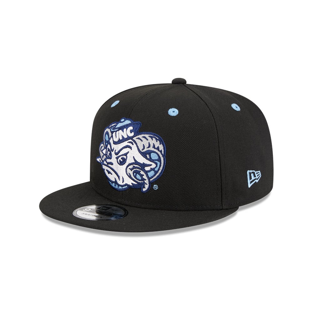 Mens NEW ERA BLK North Carolina Tar Heels NCAA Core 950 Snap display picture 2