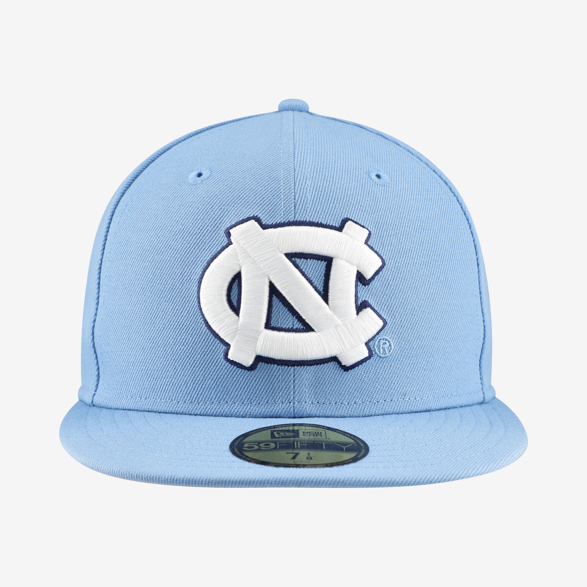 Casquette ajustée New Era Core 59FIFTY pour homme, bleu Caroline, North Carolina Tar Heels