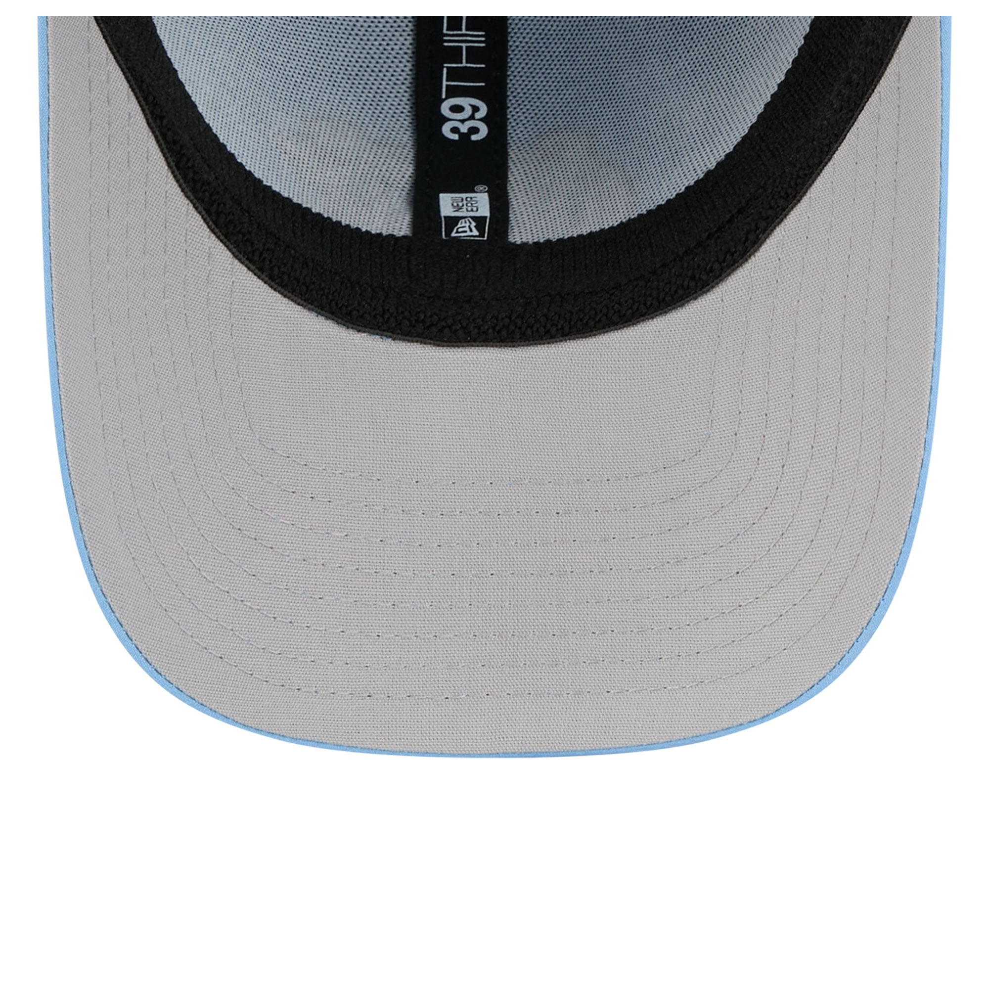 Casquette extensible New Era 39THIRTY Performance Rope, bleu Caroline, pour homme, North Carolina Tar Heels.