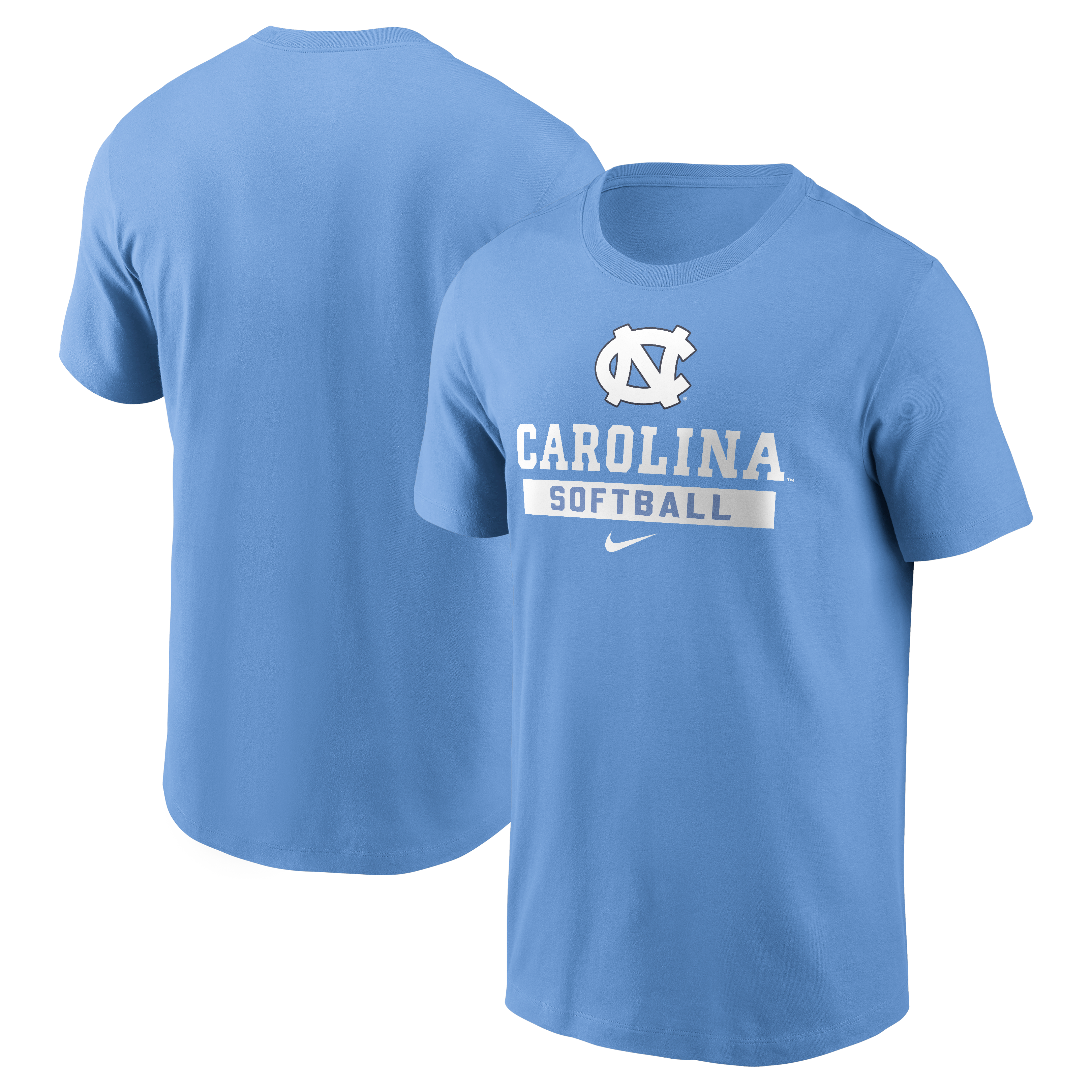 Men's Nike Carolina Blue North Tar Heels Softball T-Shirt