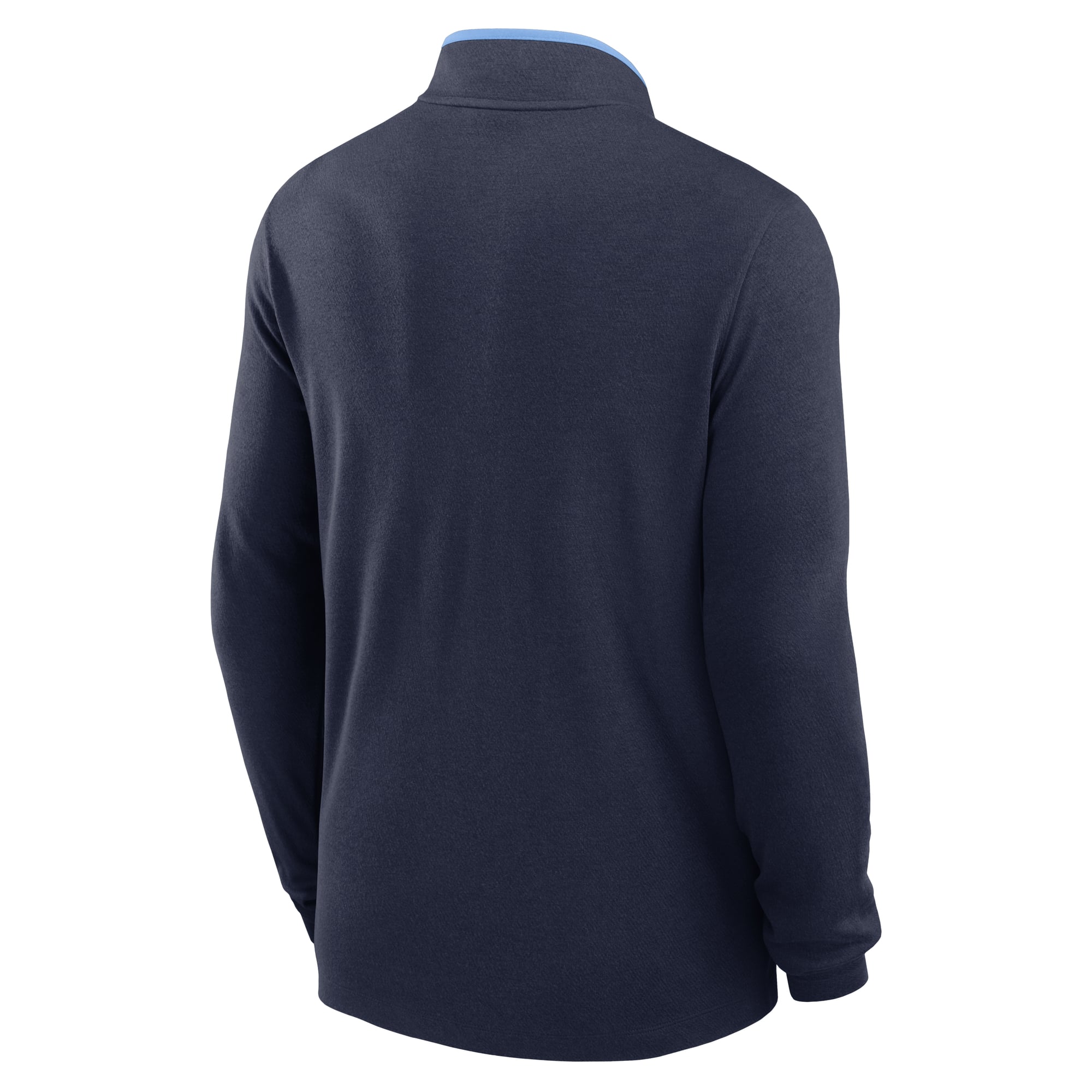 Men's Nike  Navy North Carolina Tar Heels Courtside Victory Dri-FIT Half-Zip Pullover