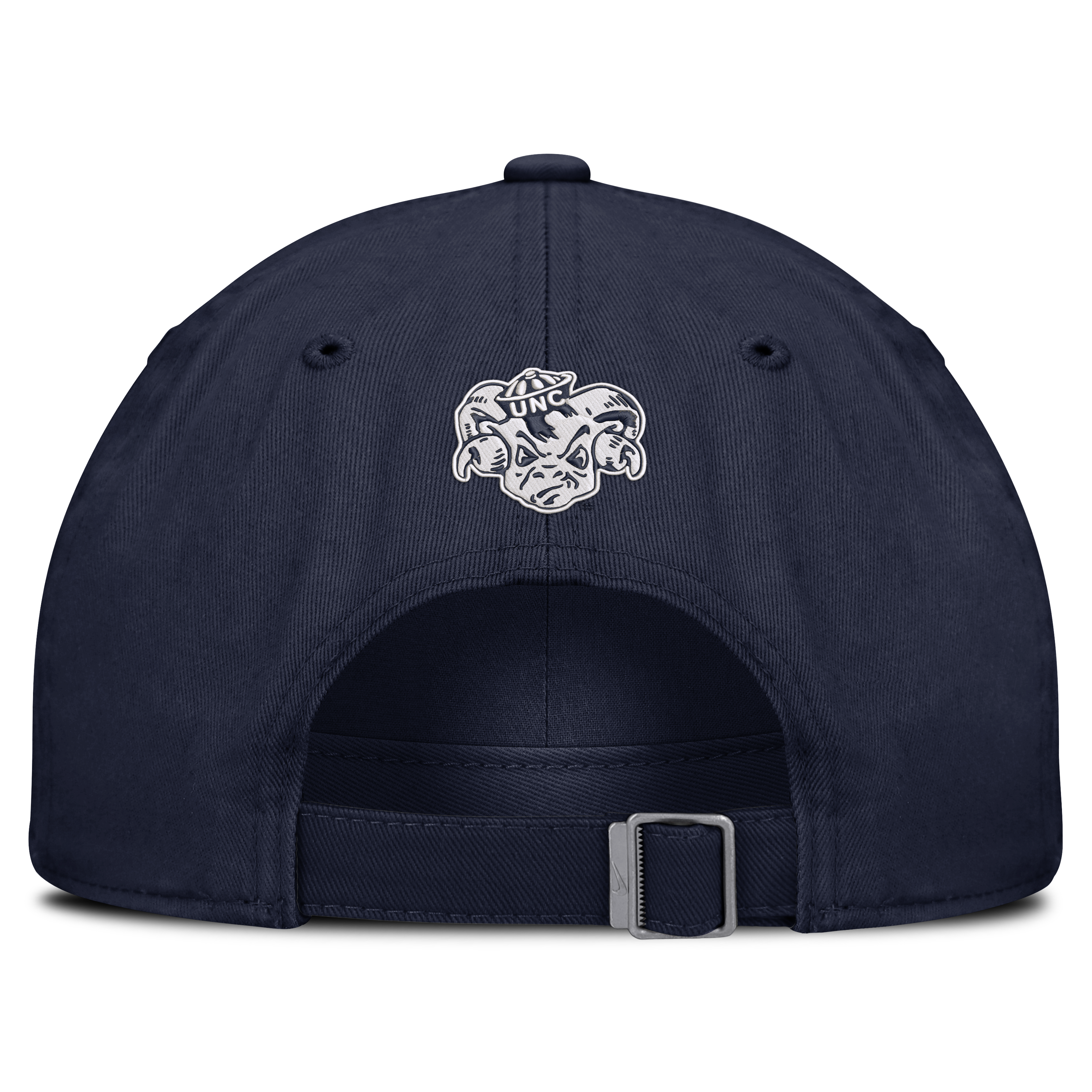 Casquette ajustable Nike bleu marine pour homme, modèle North Carolina Tar Heels Legacy Letter & Mascot Club