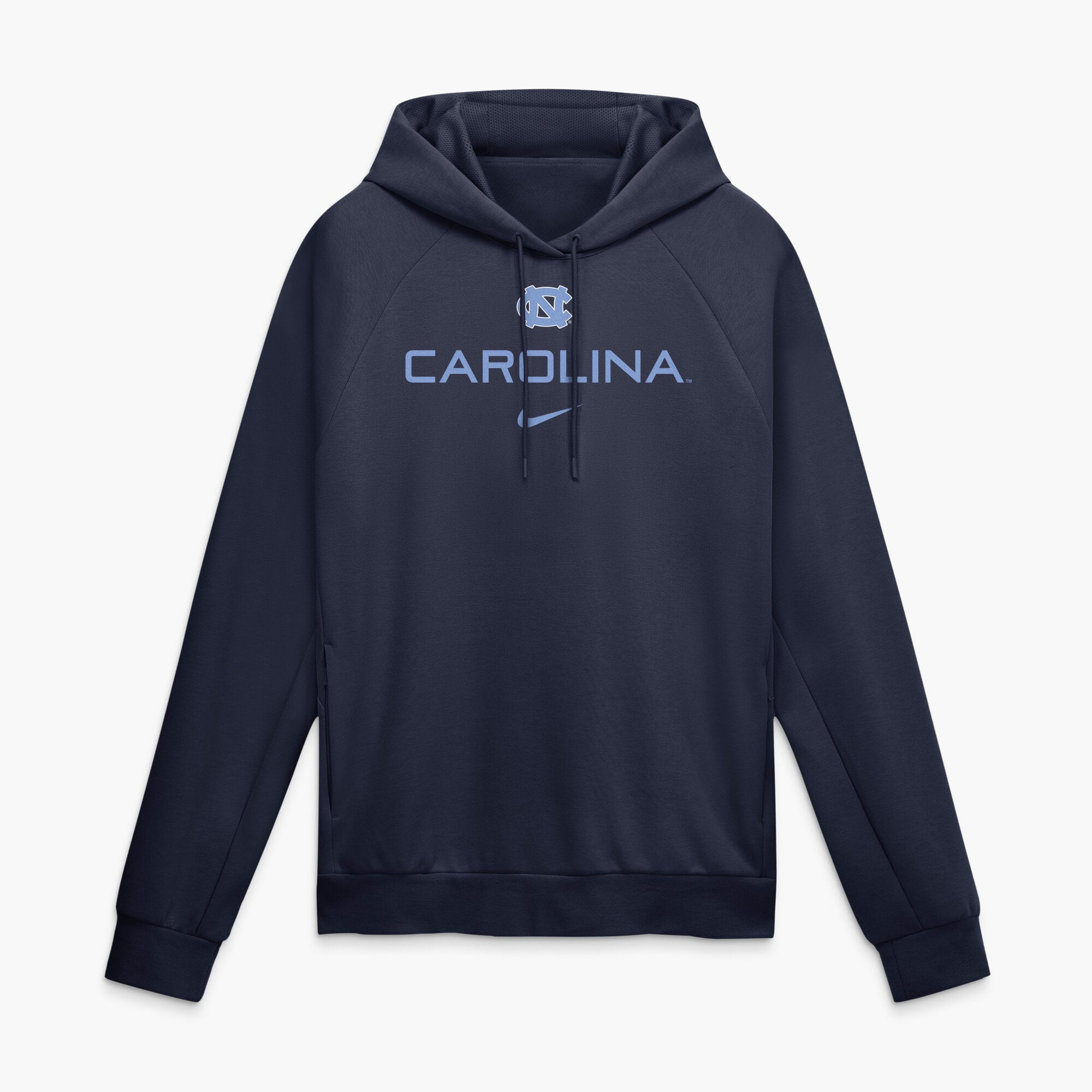 Men's Nike Navy North Carolina Tar Heels Premium Performance Raglan Dri-FIT Hoodie
