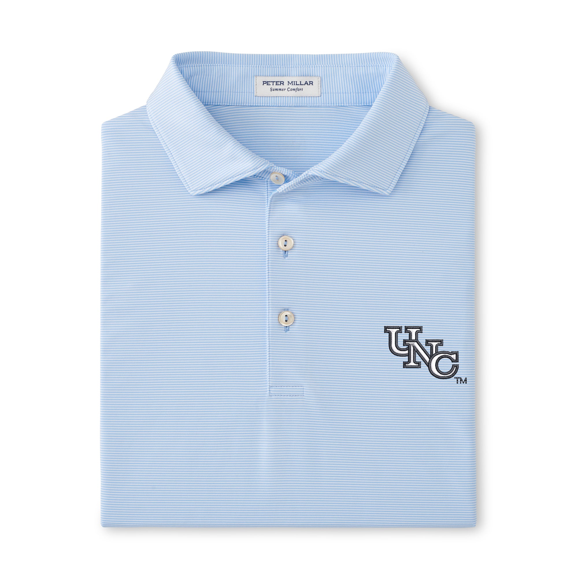 Polo de performance Peter Millar Carolina Blue North Tar Heels Jubilee pour homme