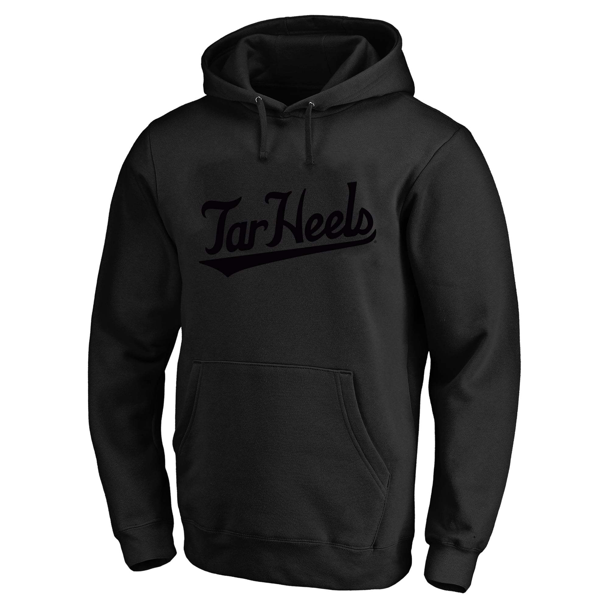 Sweat à capuche noir ton sur North Carolina Tar Heels pour homme
