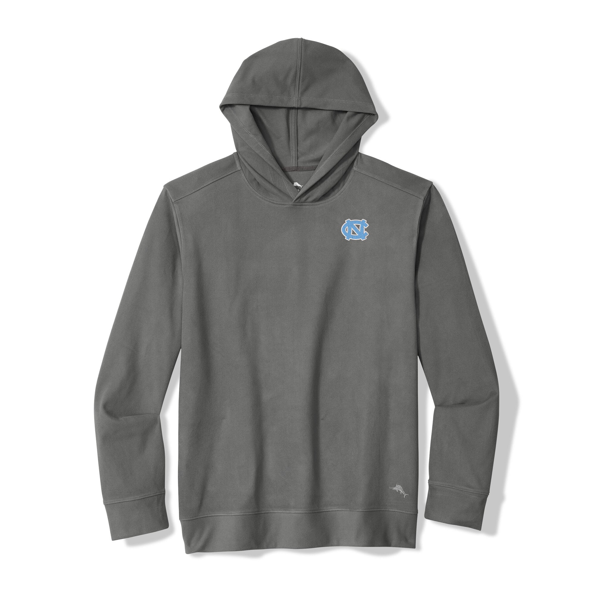 Men's Tommy Bahama Gray North Carolina Tar Heels Bye Week Hoodie