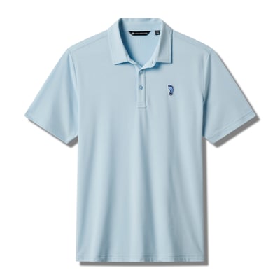  North Carolina Tar Heels TravisMathew Halftime Show Heater Tri-Blend Polo - Carolina Blue