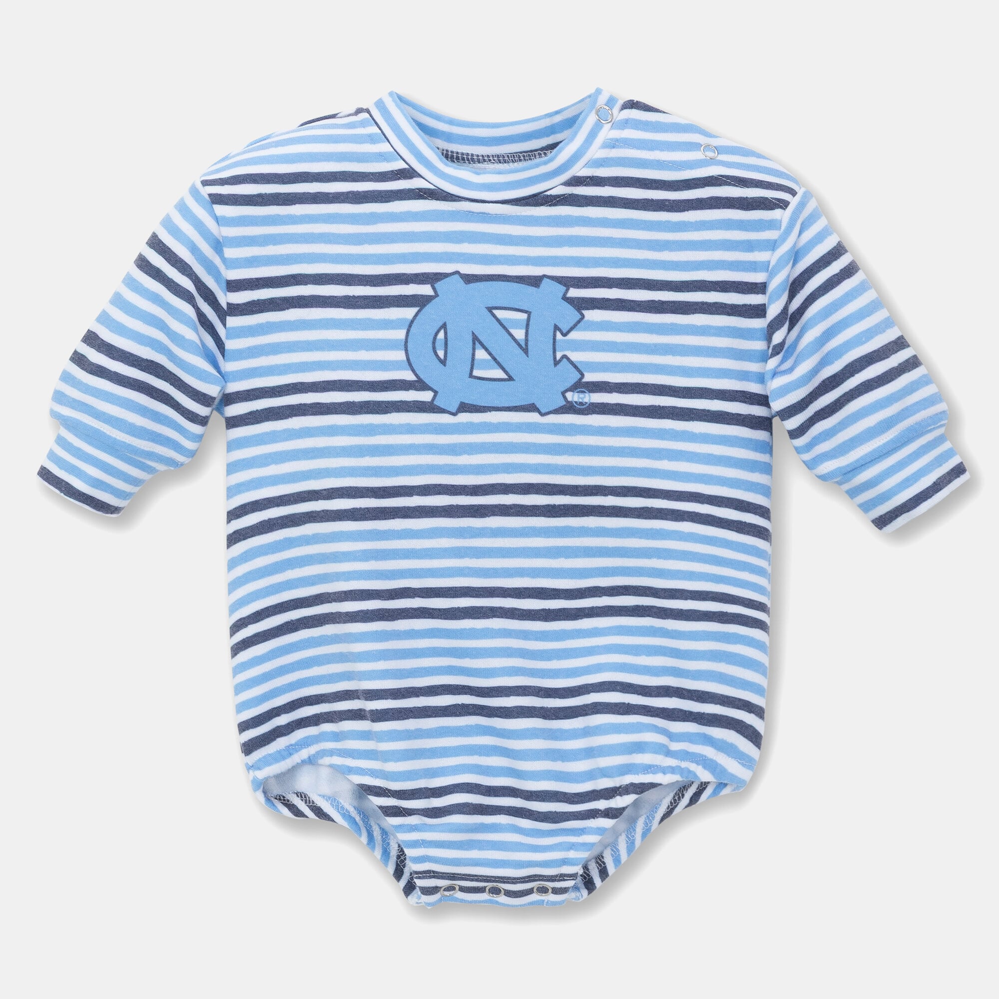 Newborn & Infant ZooZatz Carolina Blue North Tar Heels Cozy Fleece Bodysuit