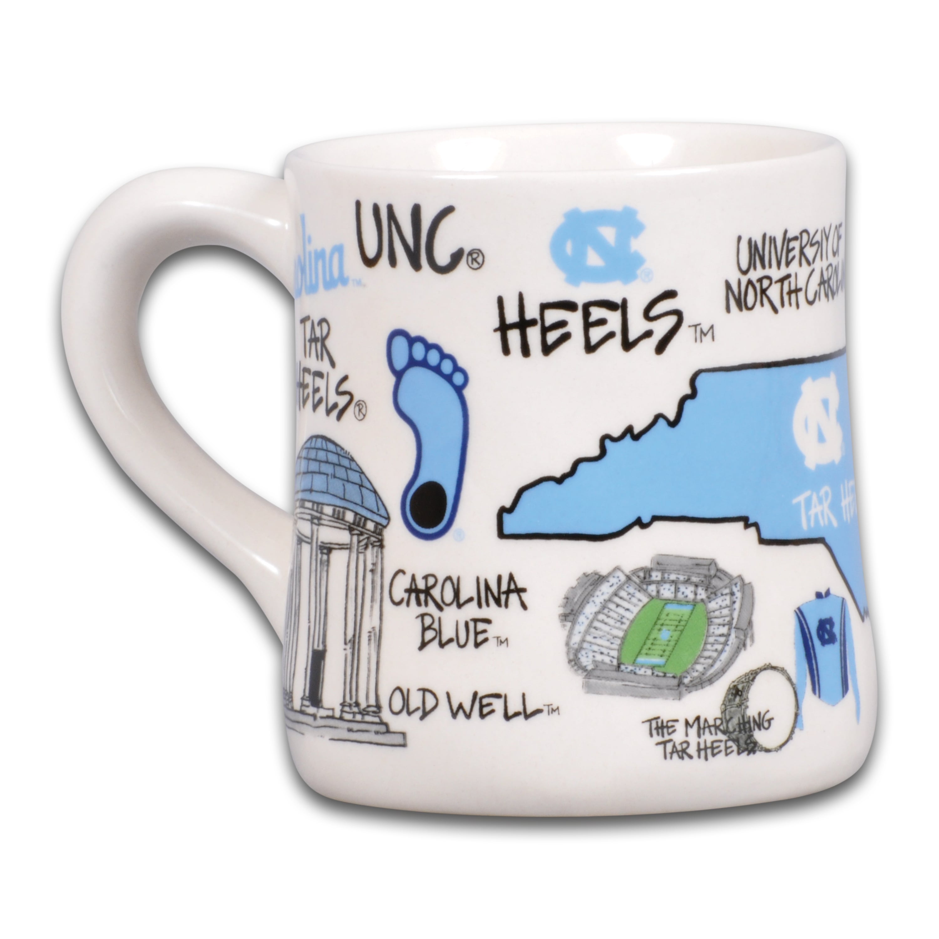 North Carolina Tar Heels 16oz. Hometown Mug