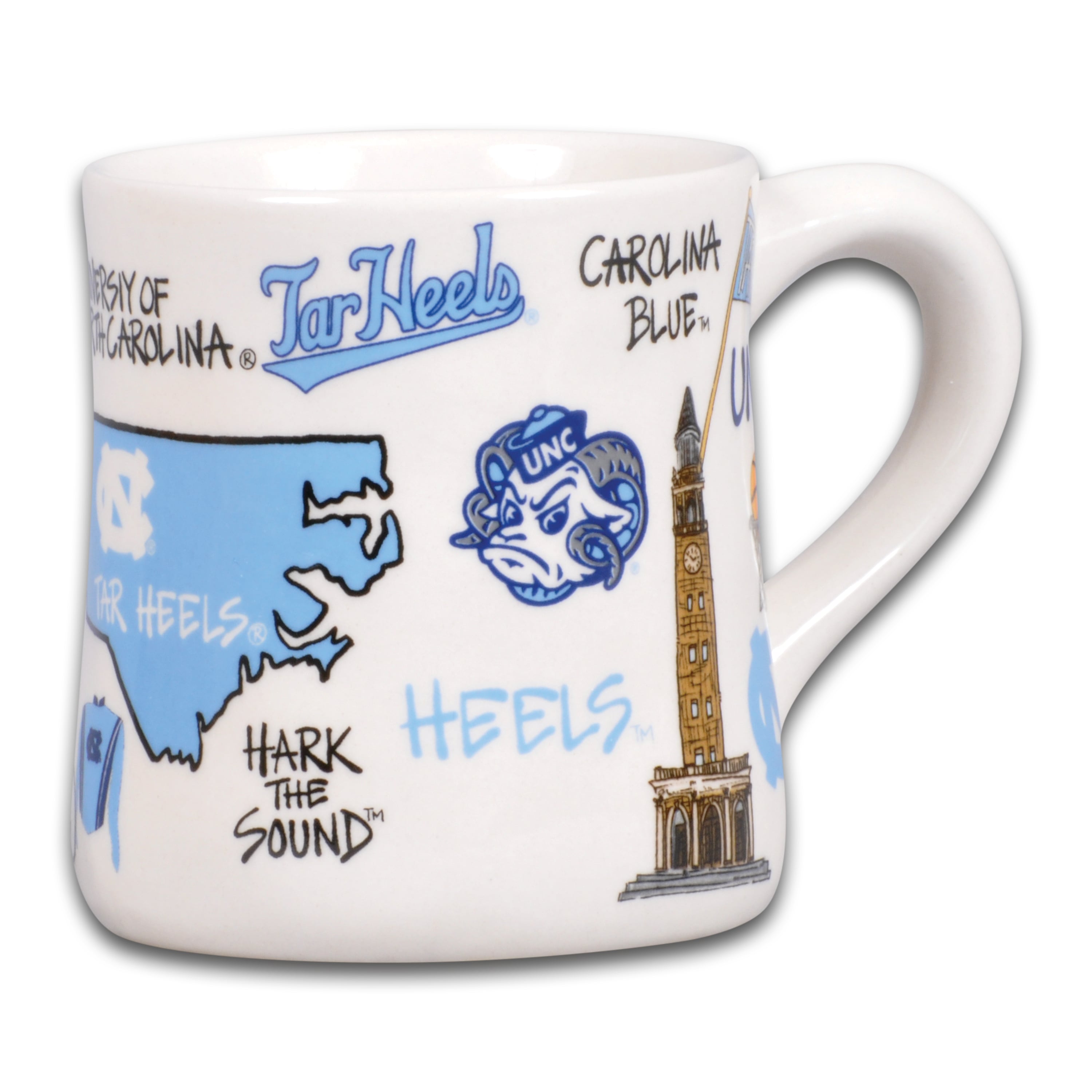 North Carolina Tar Heels 16oz. Hometown Mug