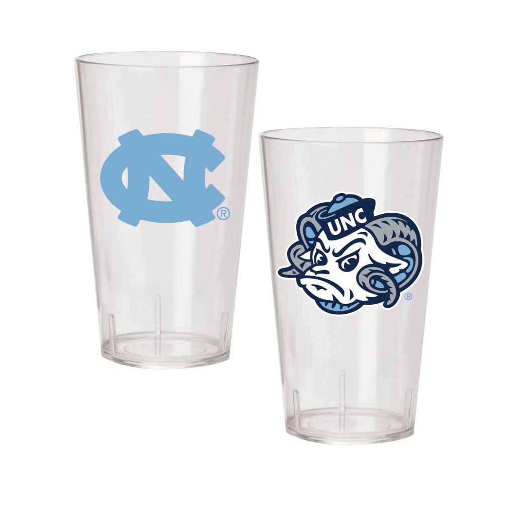 Ensemble de deux gobelets isothermes North Carolina Tar Heels de 710 ml (24 oz) en Tritan