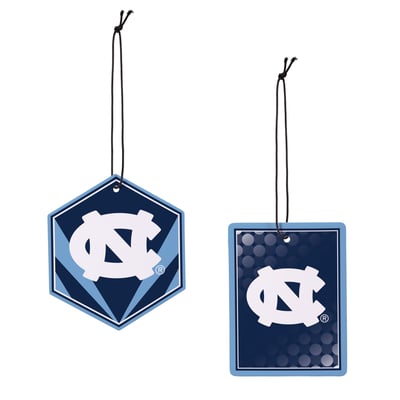 North Carolina Tar Heels Hanging Air Fresheners, Set of 4
