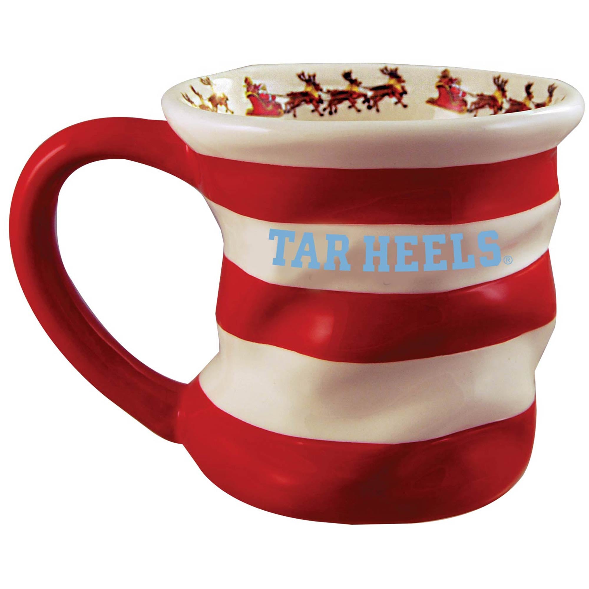 Tasse de Noël des Tar Heels de Caroline du Nord