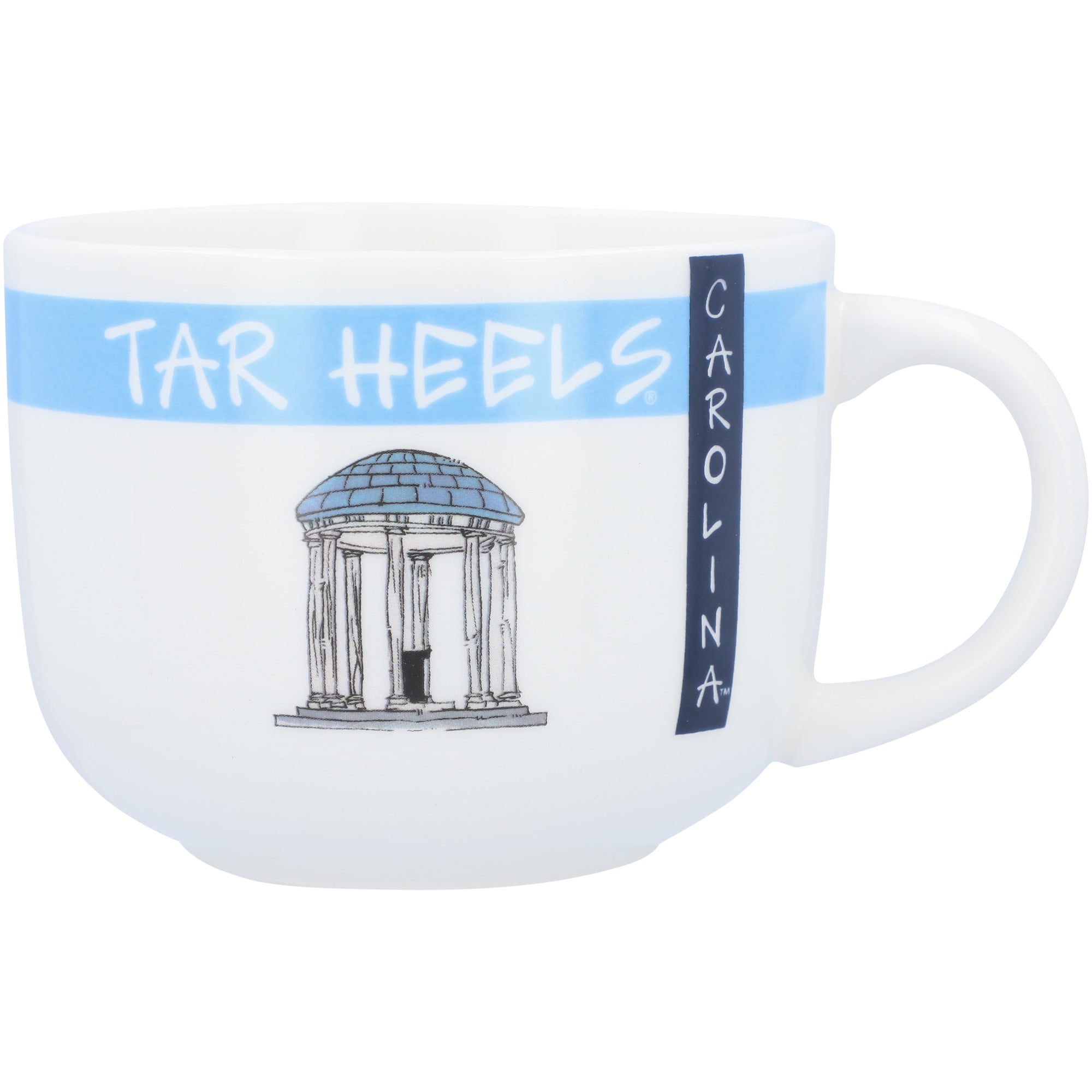 Tasse à soupe de l'équipe Tar Heels de Caroline du Nord